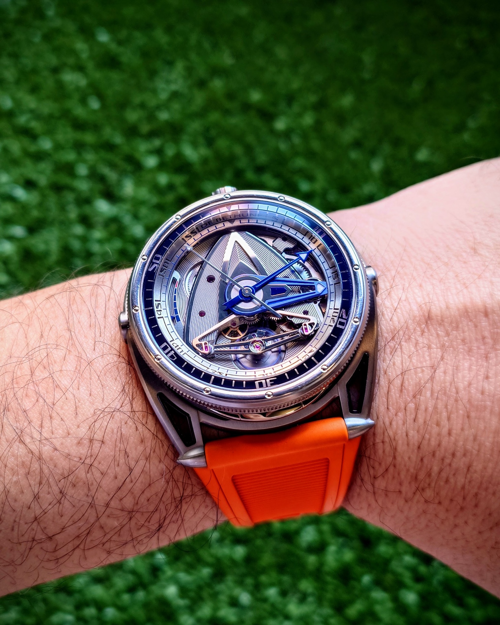 Watch by AHCI and independent haute horlogerie, De Bethune, DB28, DB8 GS 