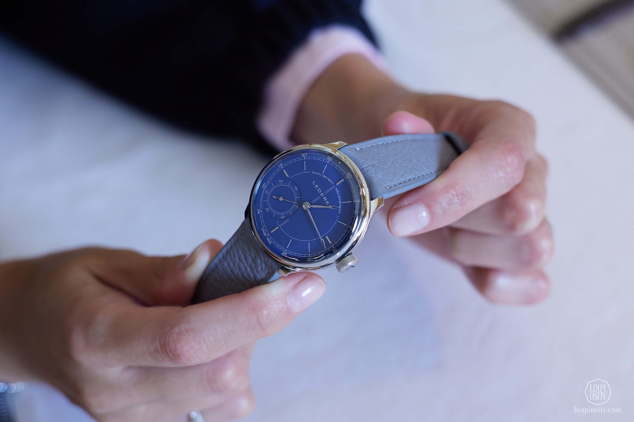Watch by AHCI and independent haute horlogerie, Bernhard Lederer