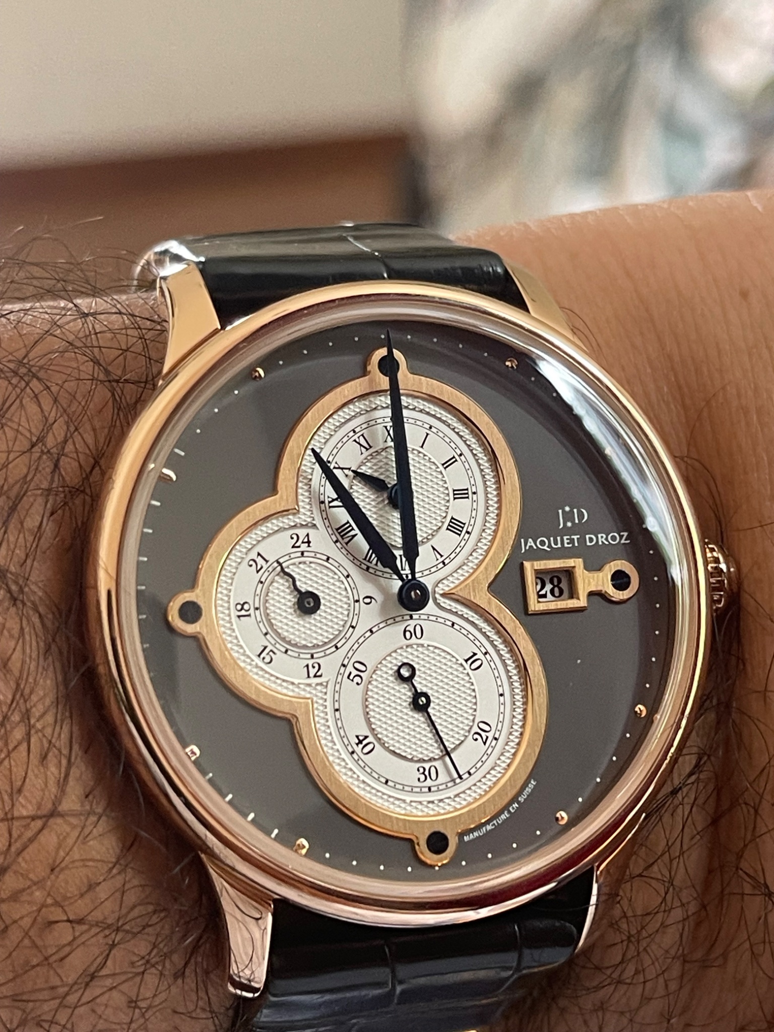 Watch by AHCI and independent haute horlogerie, Jaquet Droz, Astrale