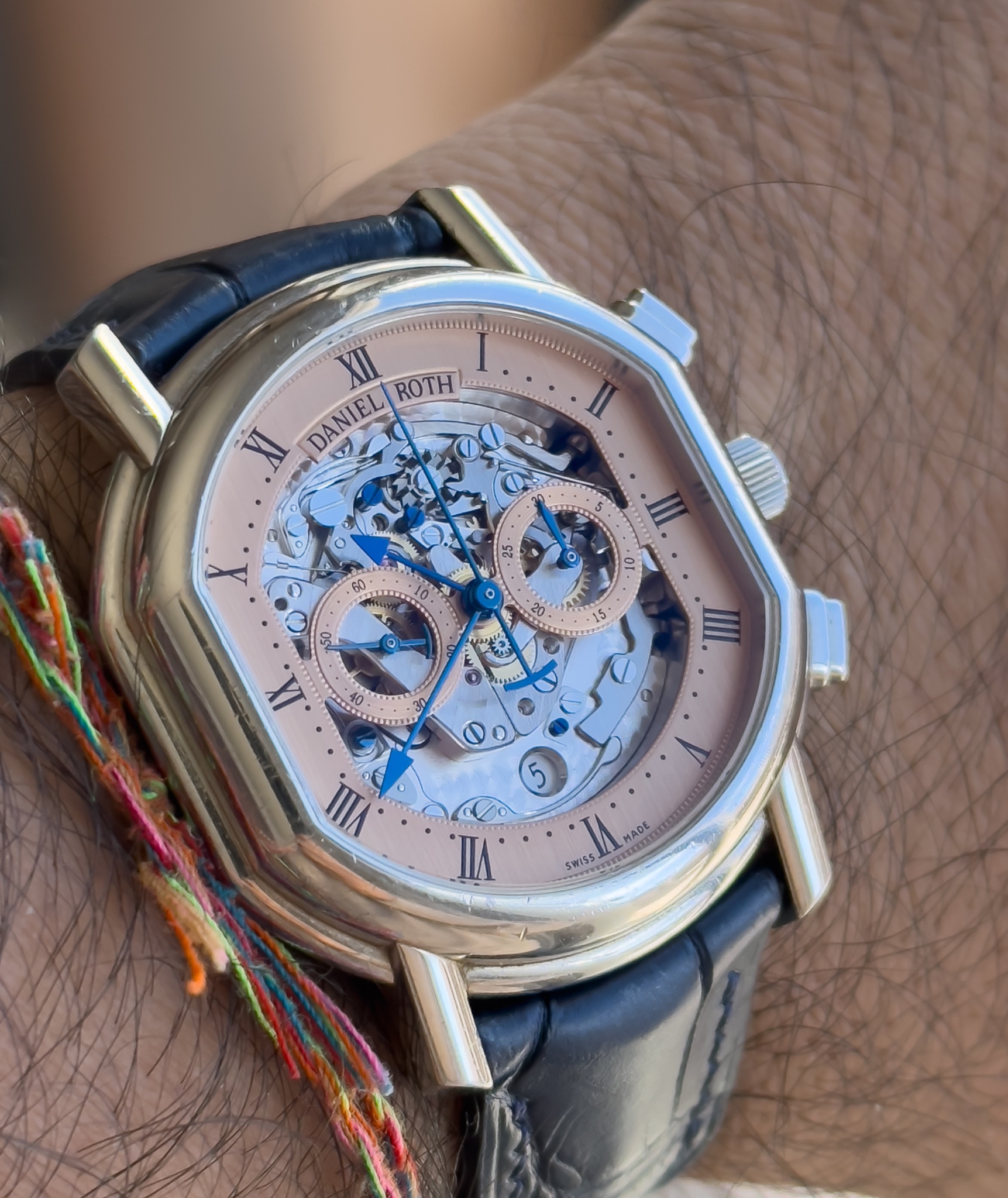 Watch by AHCI and independent haute horlogerie, Daniel Roth, Masters Chronograph