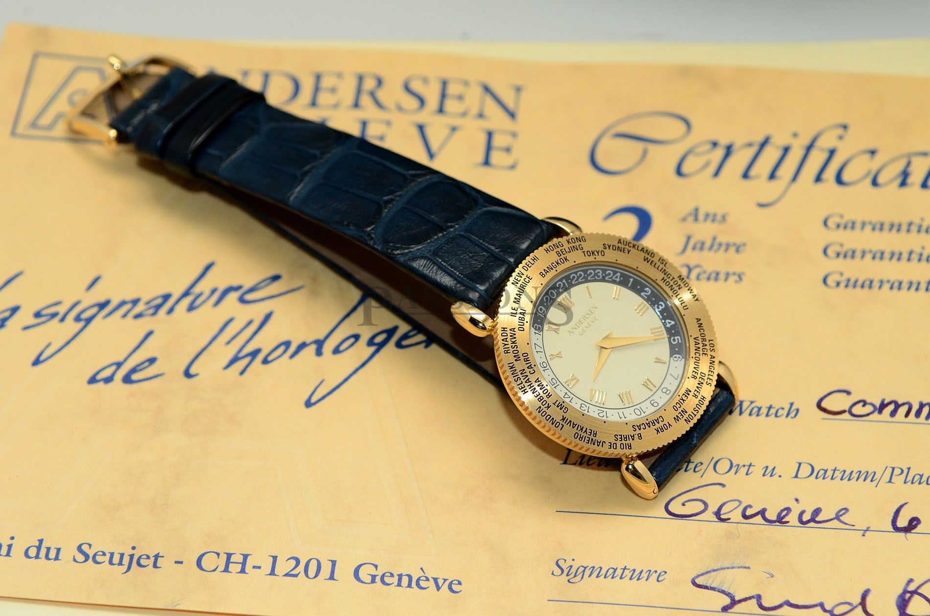 Watch by AHCI and independent haute horlogerie, complications