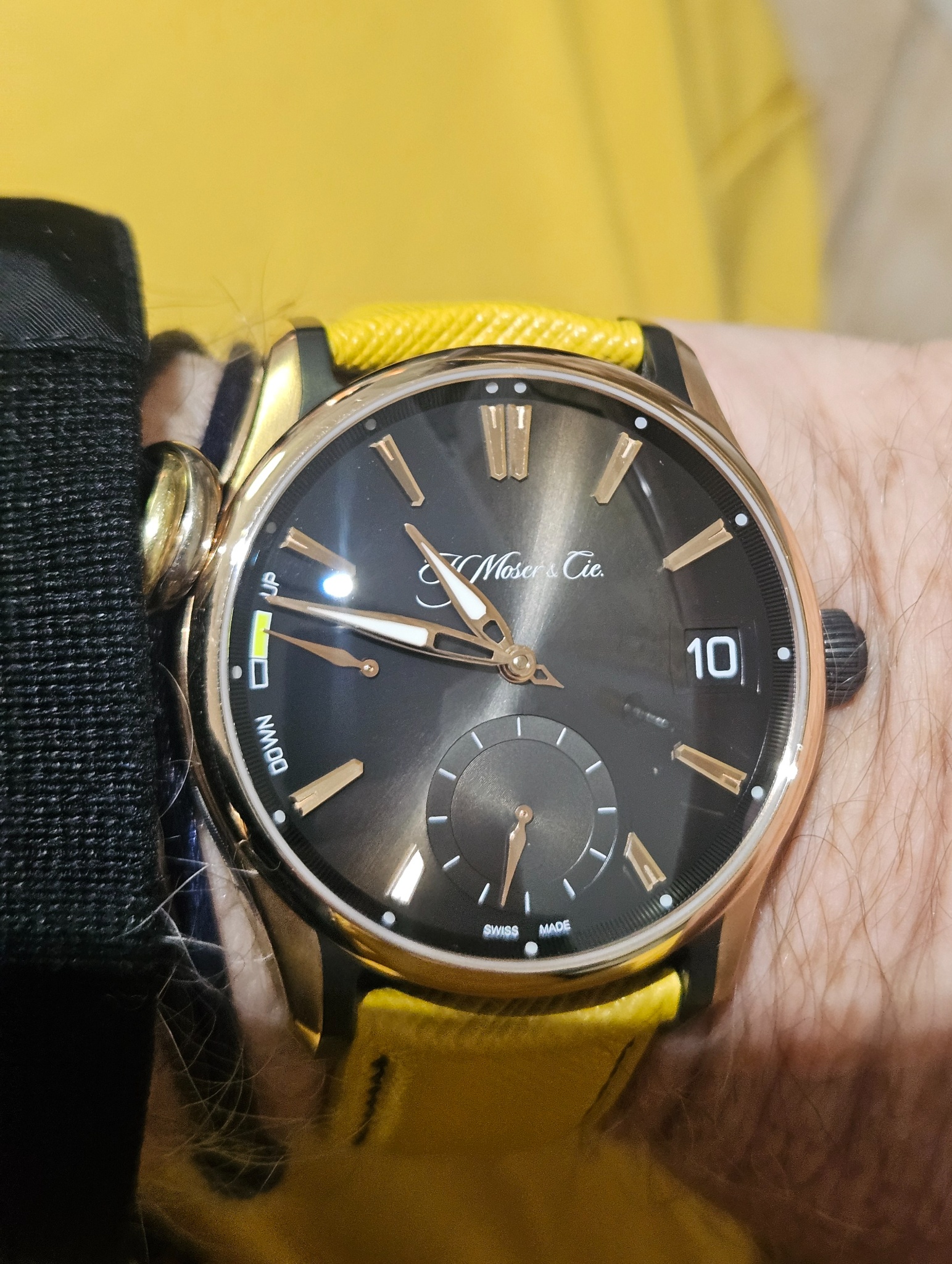 Watch by AHCI and independent haute horlogerie, Moser, Moser Pioneer, Pioneer Perpetual Calendar MD