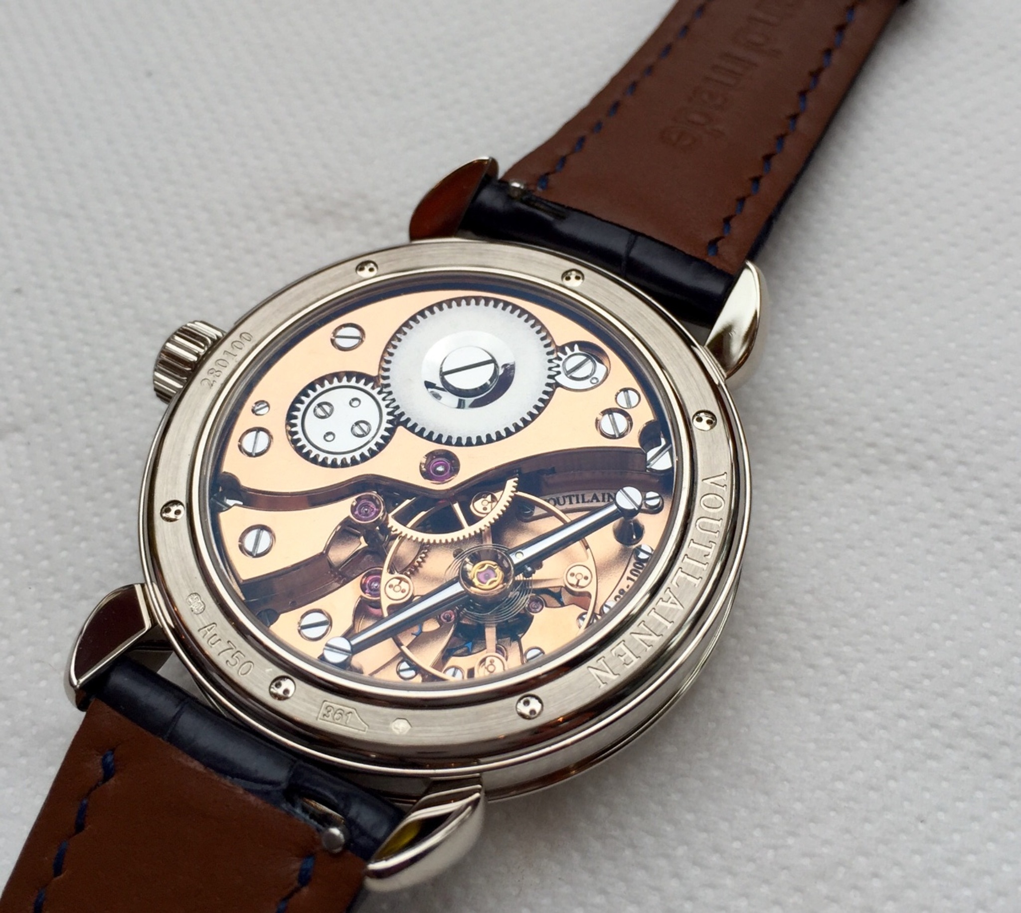Watch by AHCI and independent haute horlogerie, Voutilainen, Vingt-8, Voutilainen 28