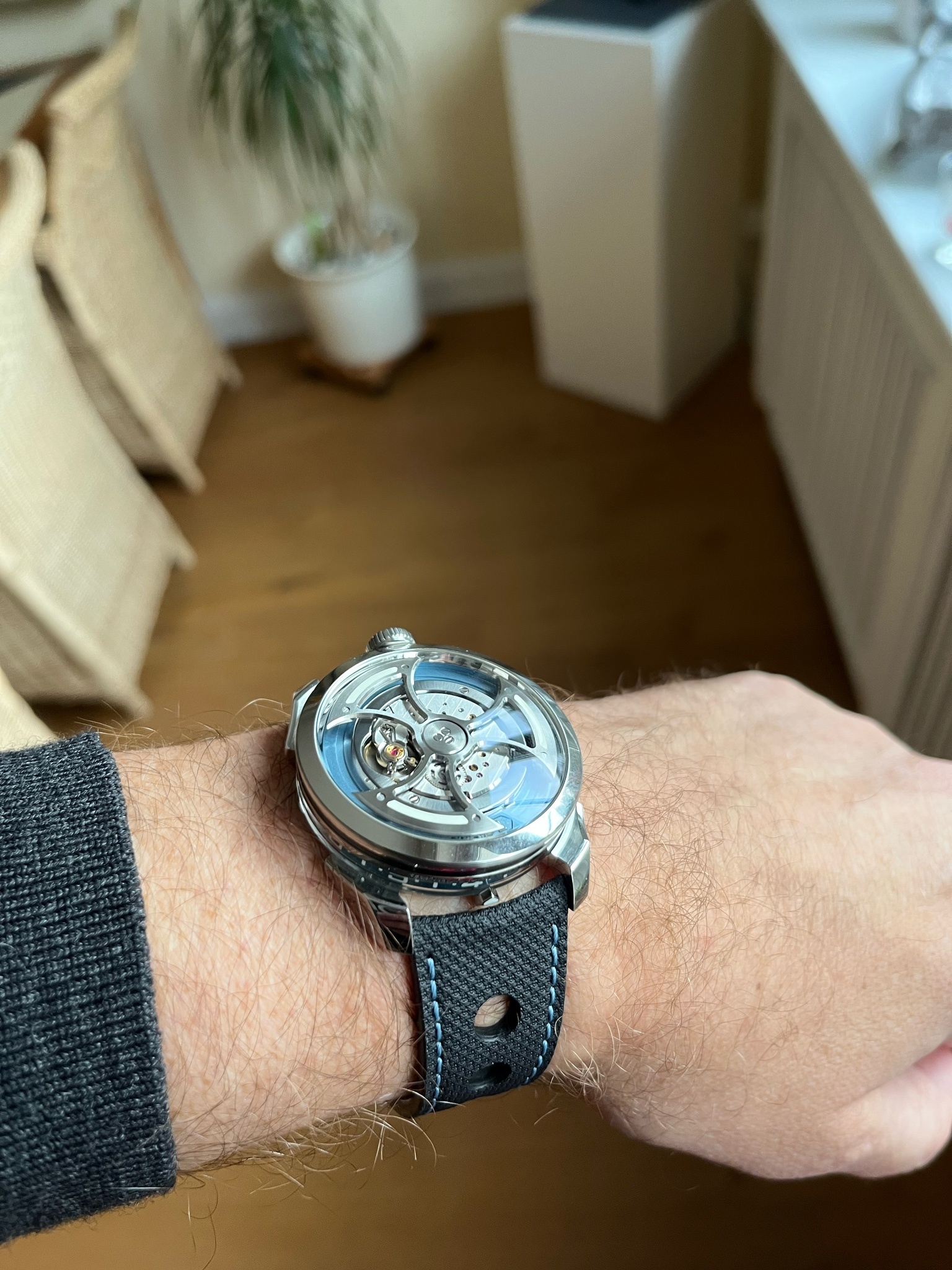 Watch by AHCI and independent haute horlogerie, Max Busser and Friends, M.A.D, Mad 1