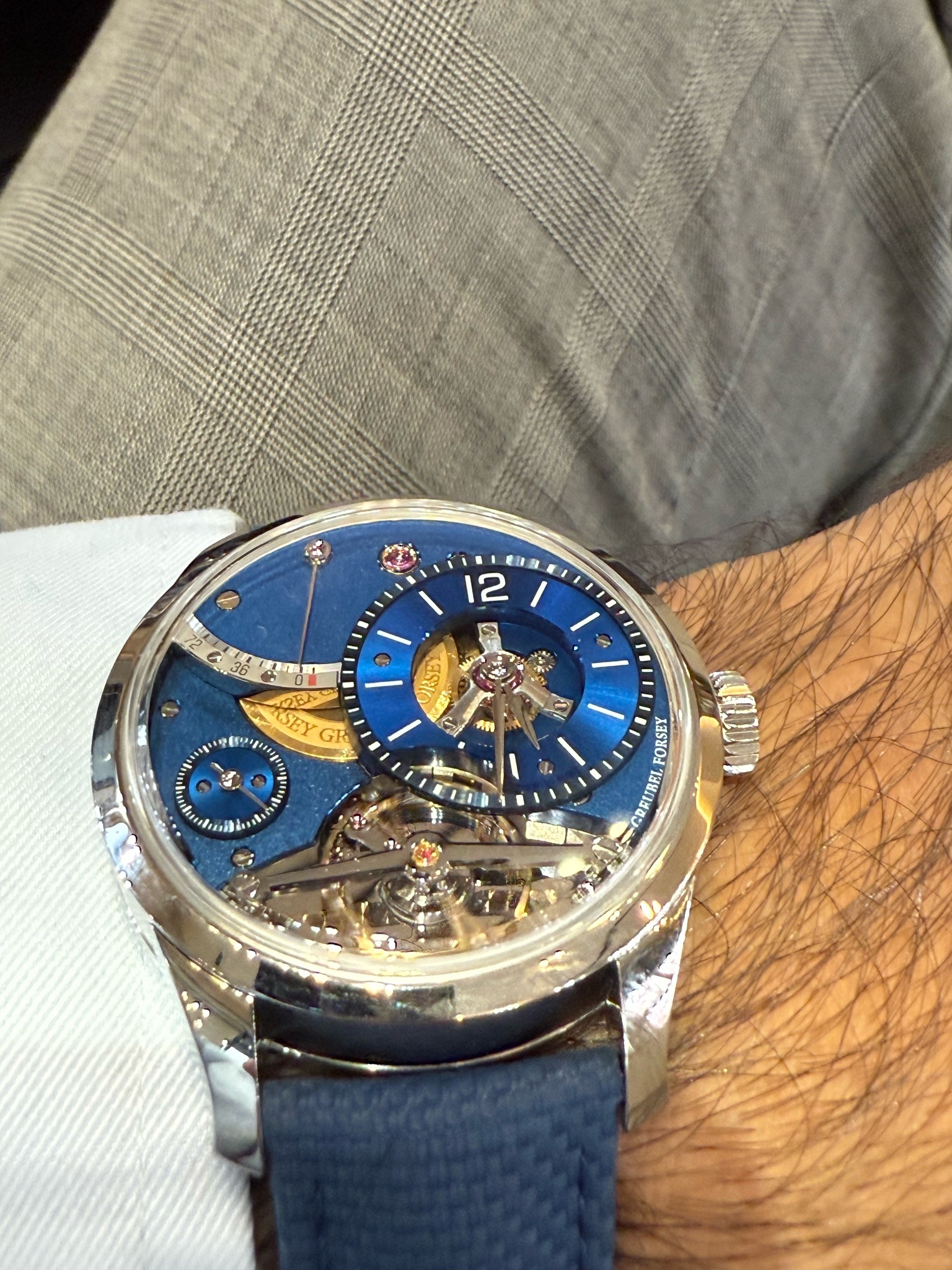 Watch by AHCI and independent haute horlogerie, Greubel Forsey, Balancier Contemporain