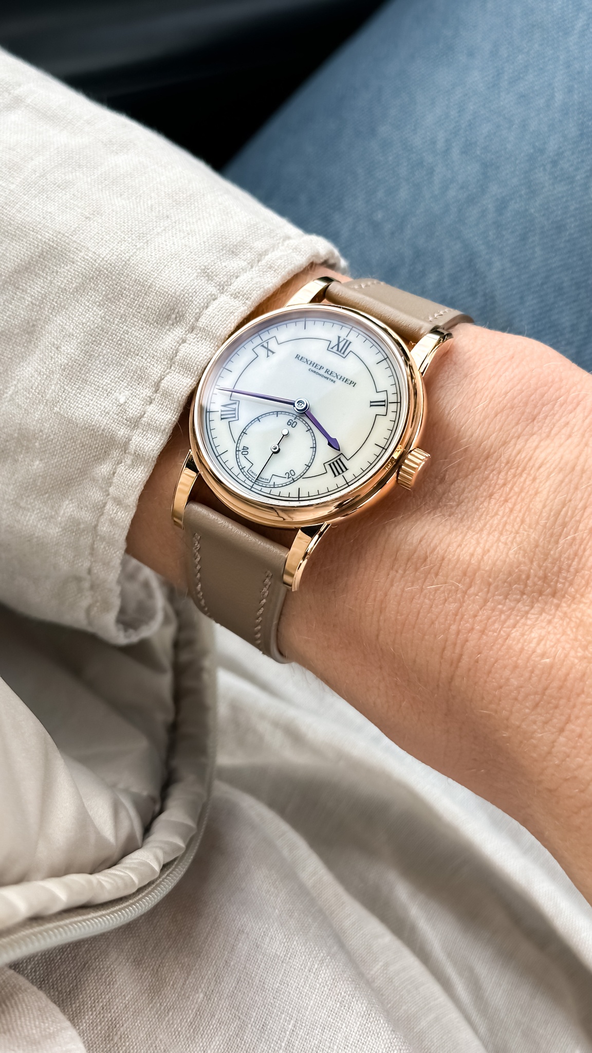 Watch by AHCI and independent haute horlogerie, Rexhepi, Rexhep Rexhepi, Chronomètre Contemporain, Akrivia