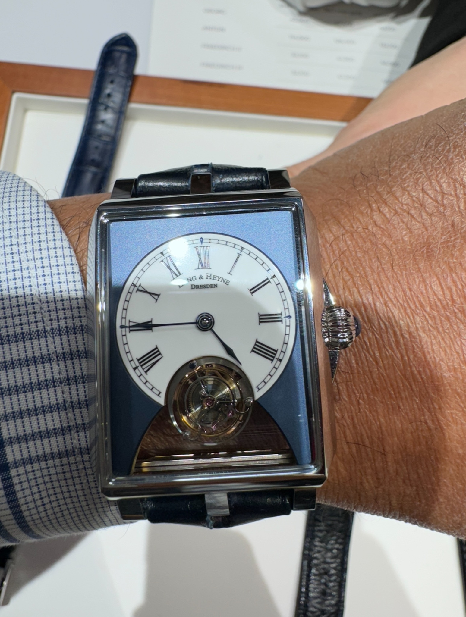 Watch by AHCI and independent haute horlogerie, Lang and Heyne, Anton