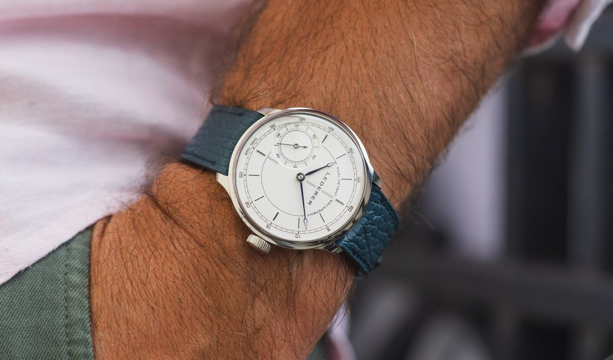 Watch by AHCI and independent haute horlogerie, Bernhard Lederer