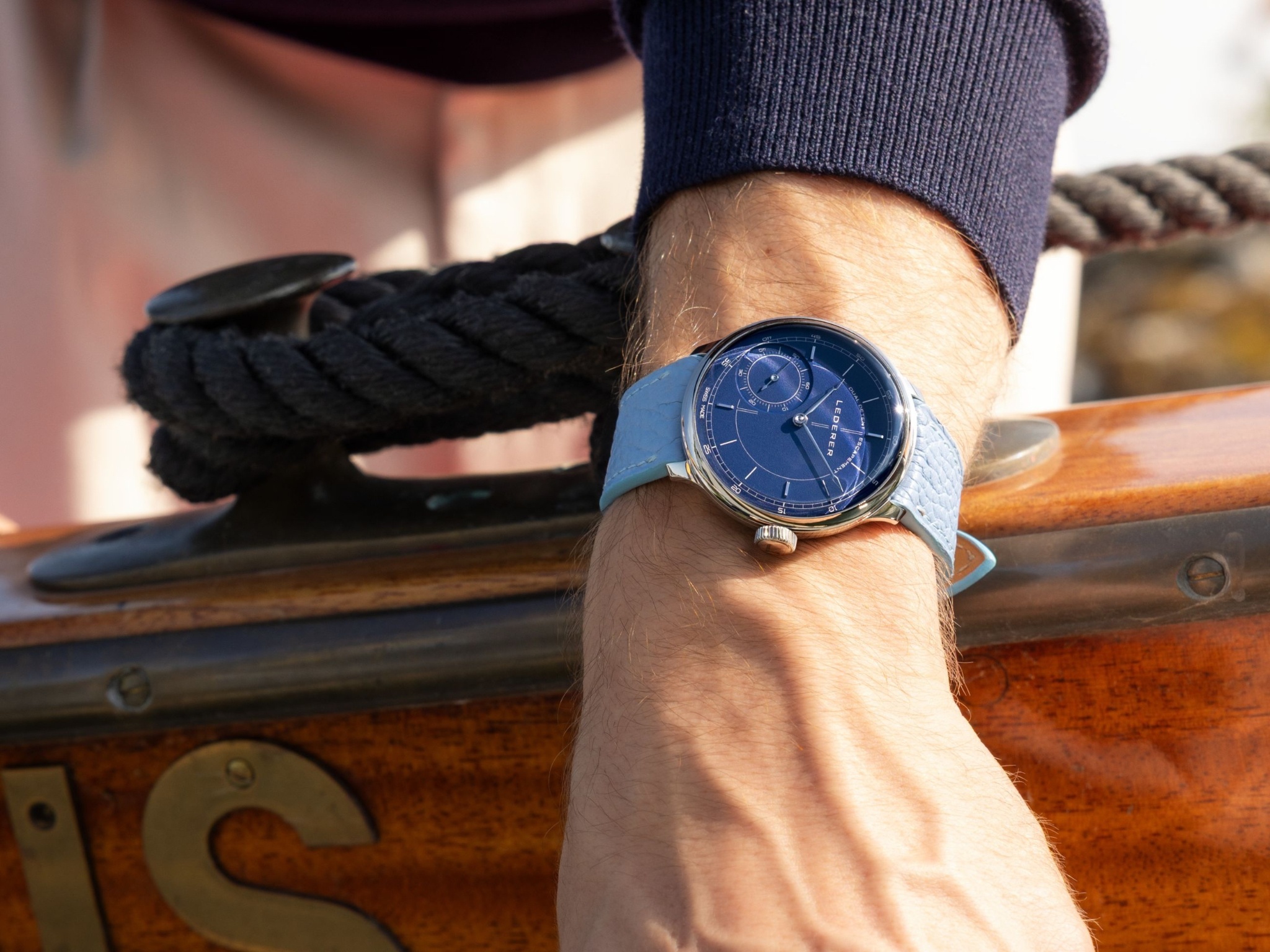 Watch by AHCI and independent haute horlogerie, Bernhard Lederer