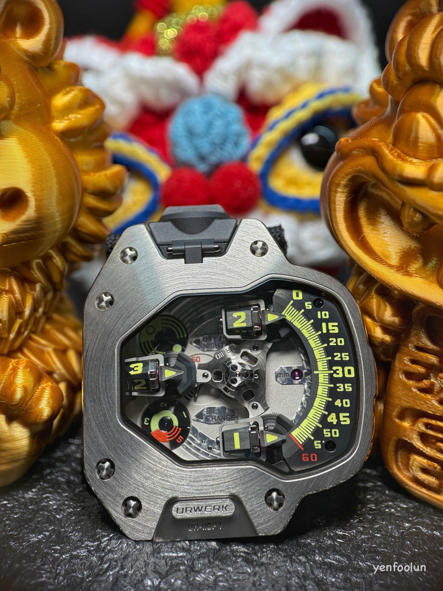 Watch by AHCI and independent haute horlogerie, UR-110, Urwerk