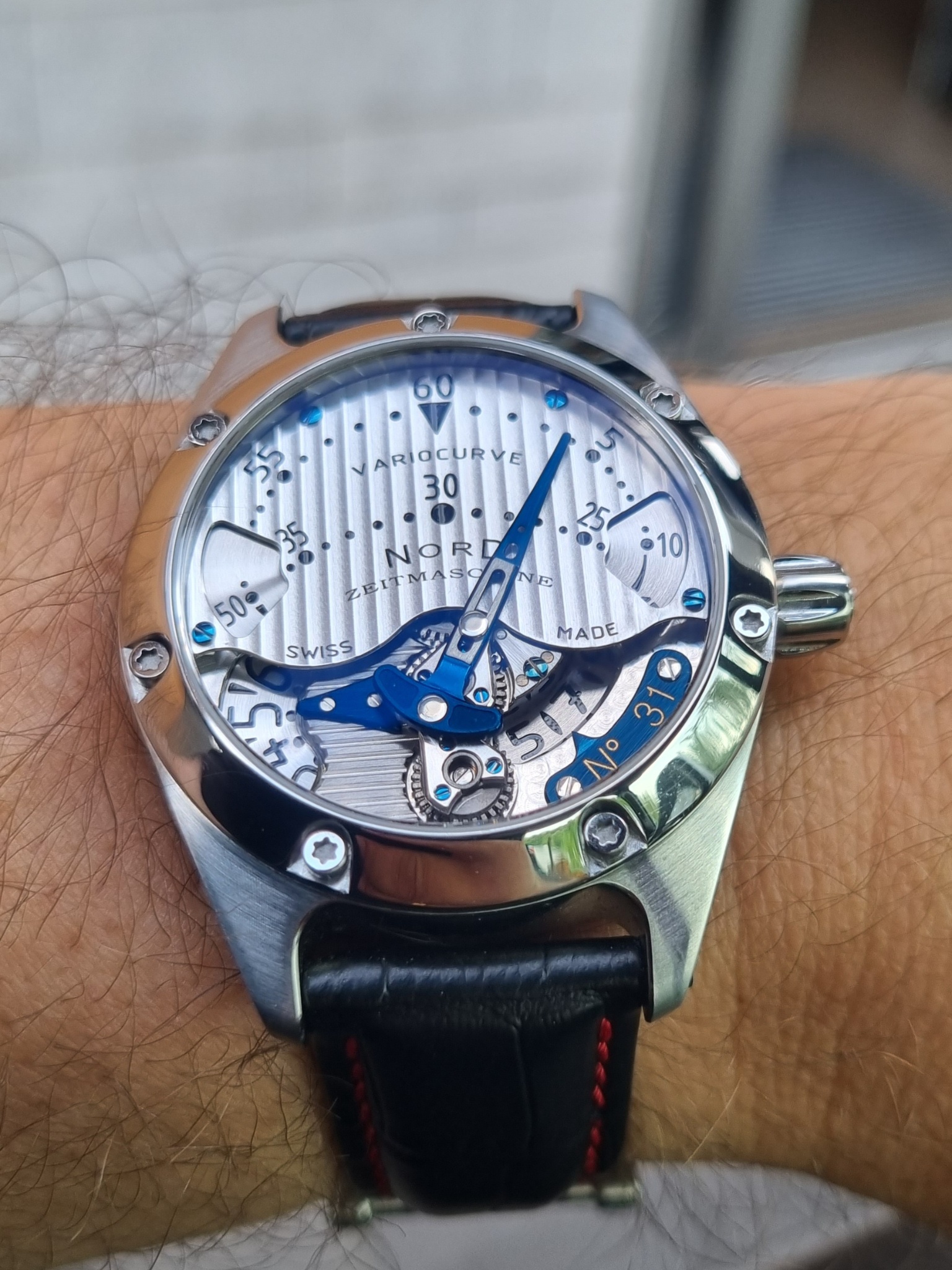 Watch by AHCI and independent haute horlogerie, Nord Zeitmaschine