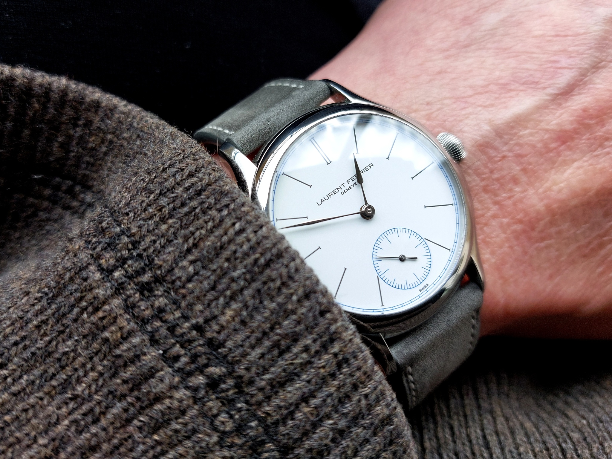 Watch by AHCI and independent haute horlogerie, Laurent Ferrier, Classic Micro Rotor