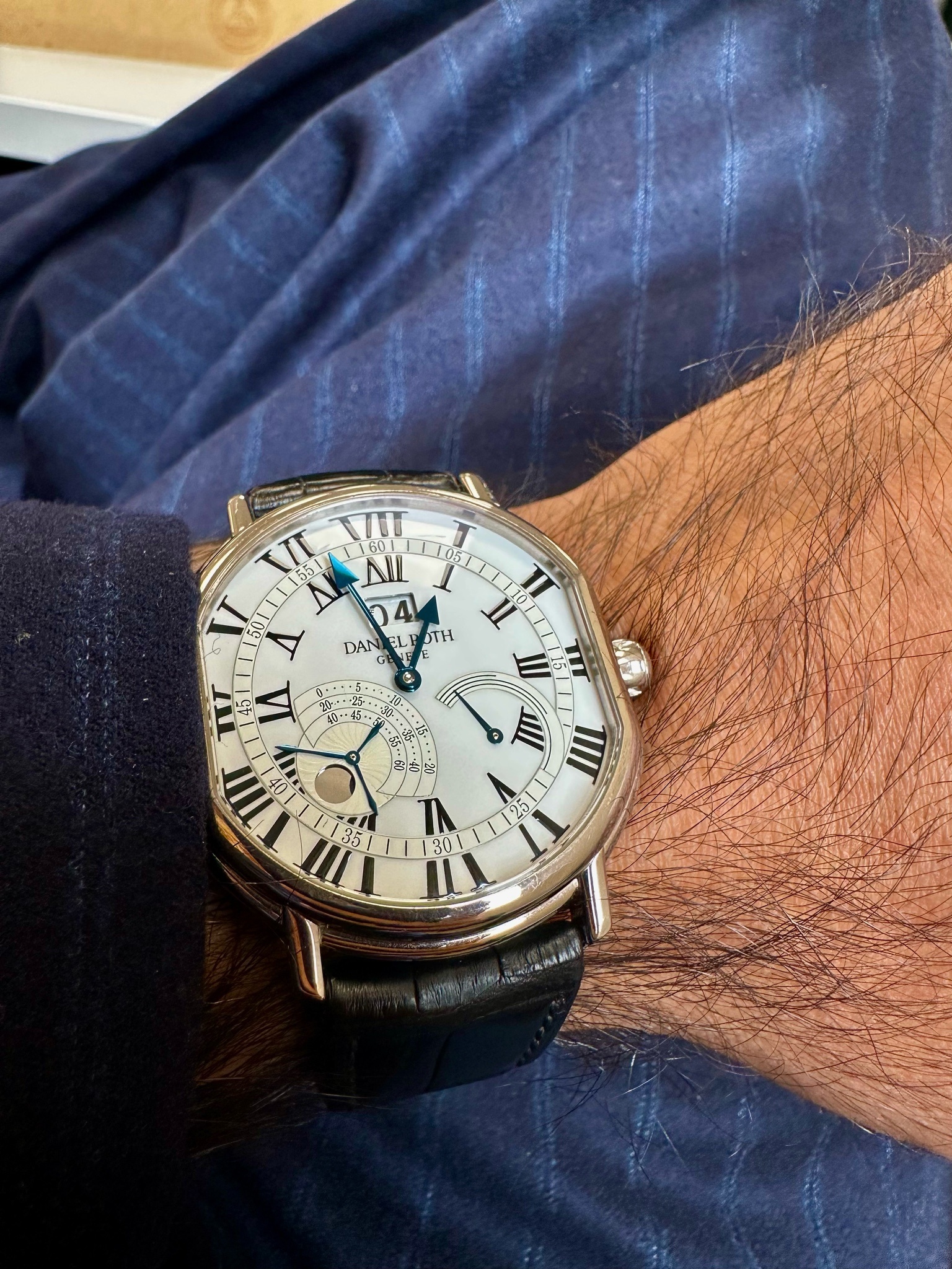 Watch by AHCI and independent haute horlogerie, Daniel Roth, Athys