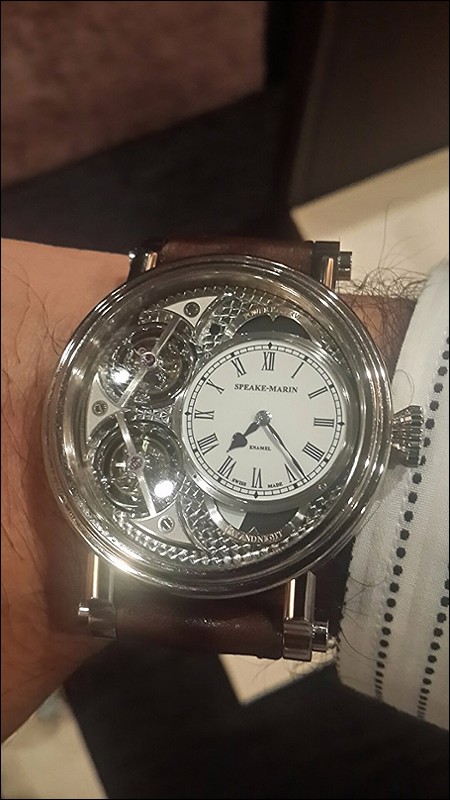 The new Vertical Tourbillon.