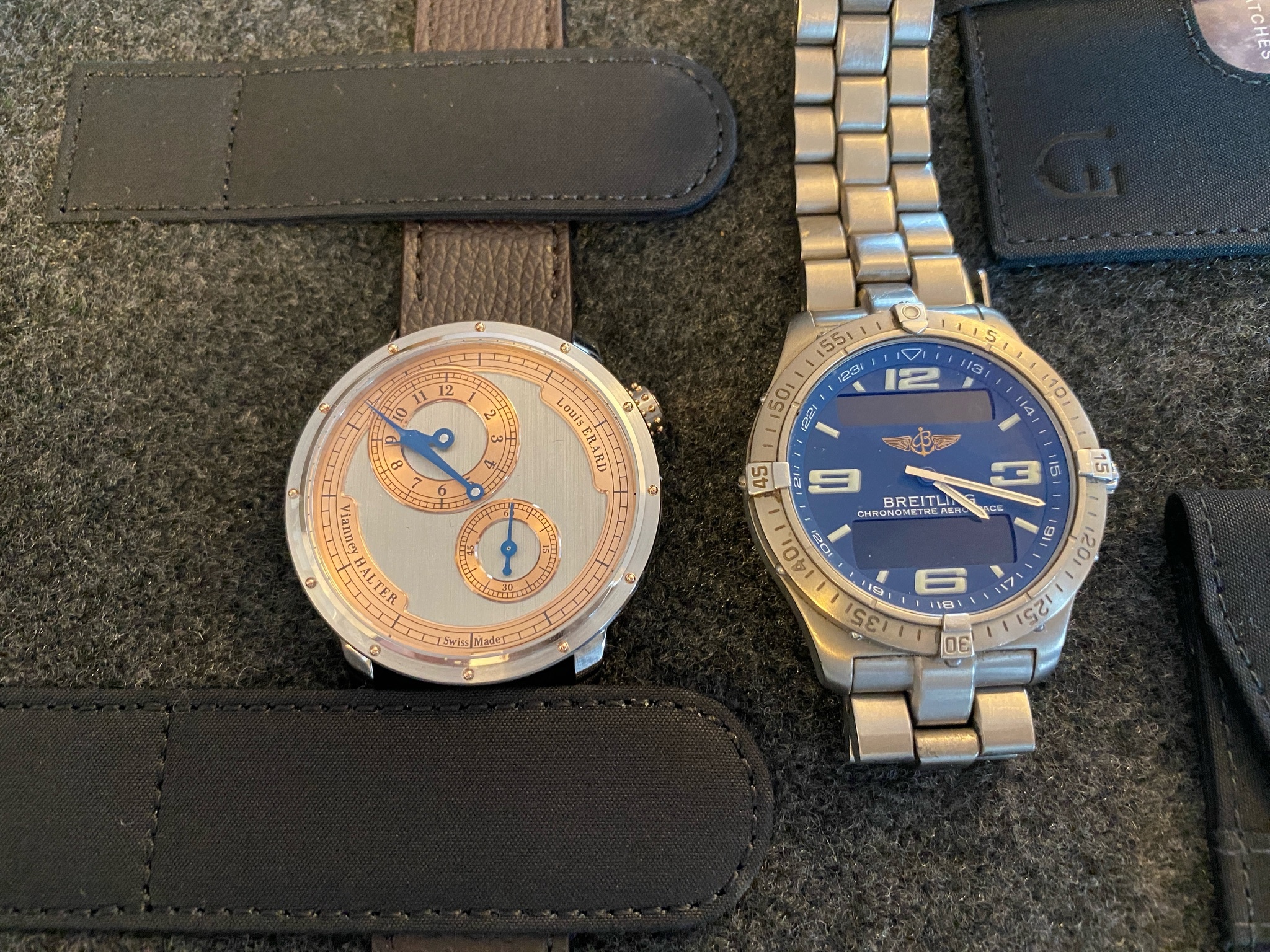Watch by AHCI and independent haute horlogerie, Louis Erard, Le Régulateur