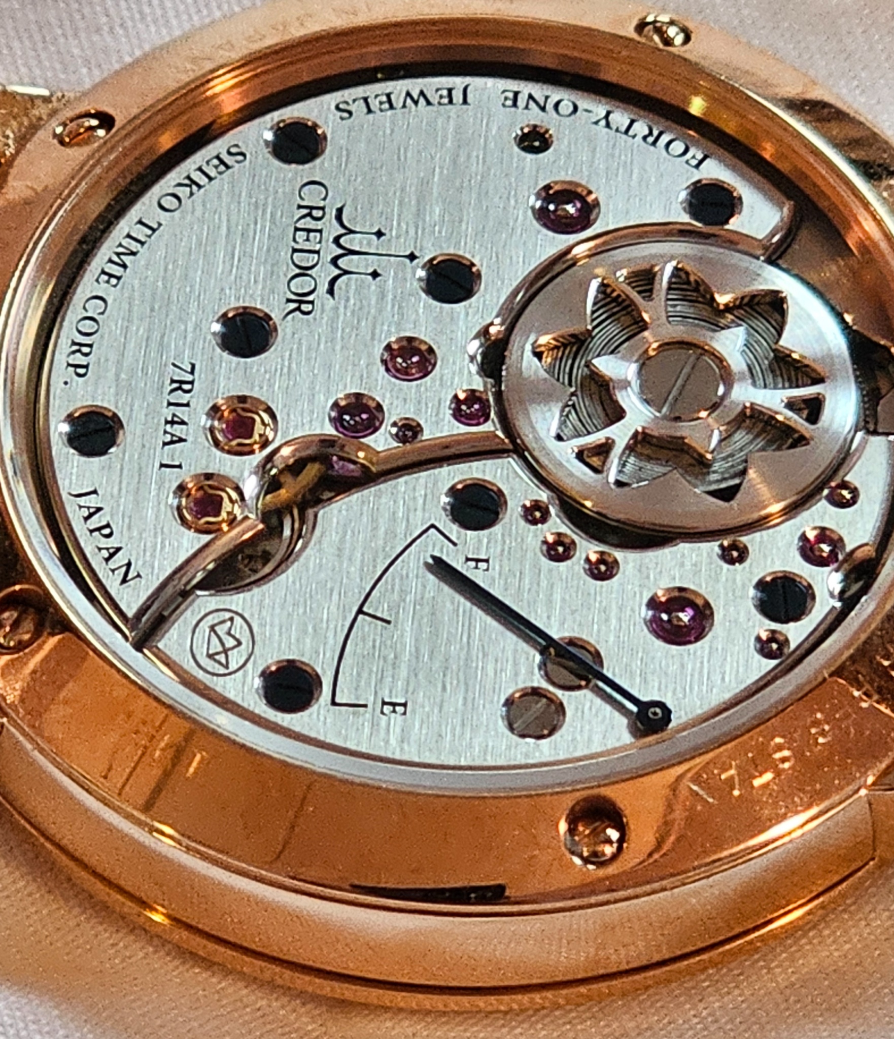 Watch by AHCI and independent haute horlogerie, Seiko, Credor, Eichi II