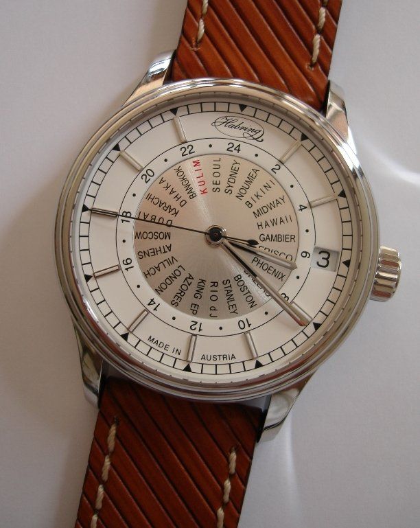 Frontside of the watch built, 1520h Austria time