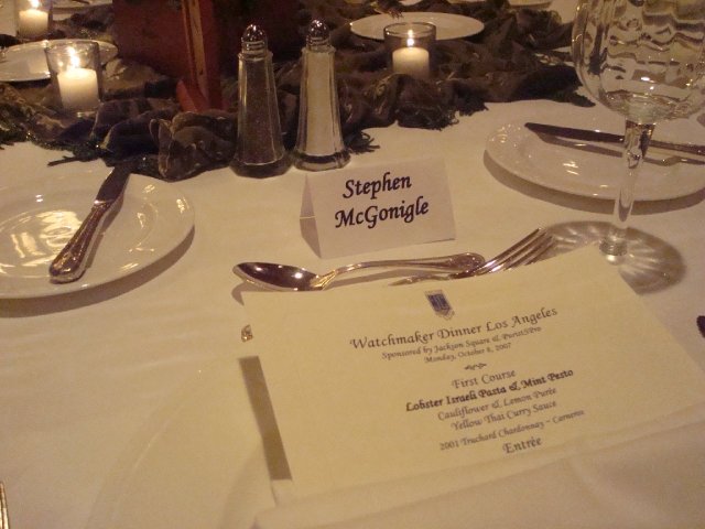 Stephen McGonigle Table 5
