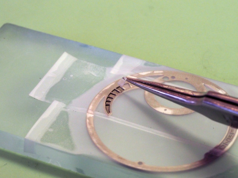 Cutting out for Microblasting