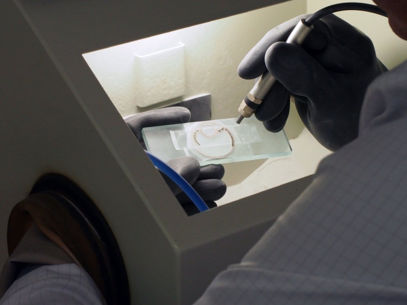 Microblasting