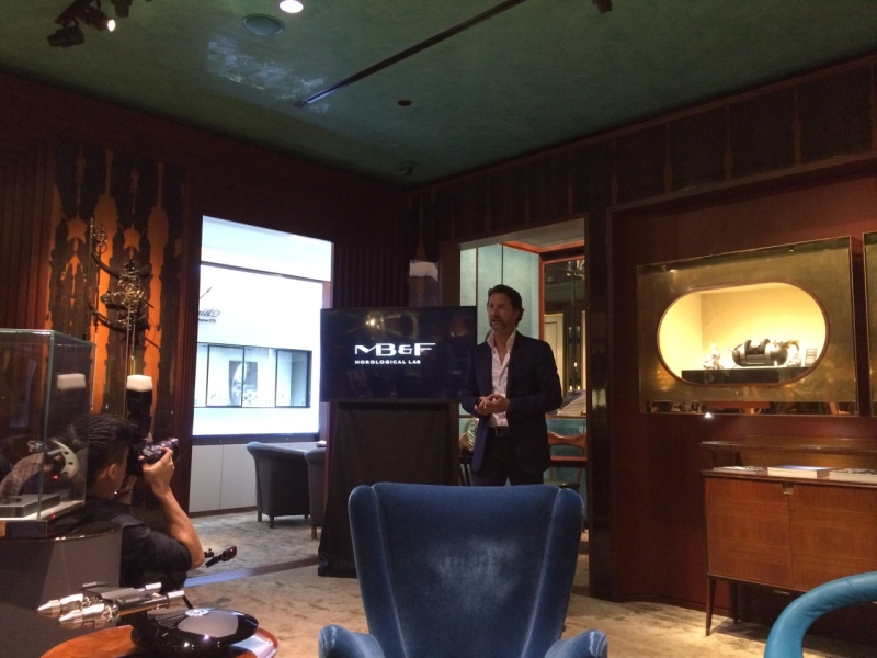 Max introducing the new products including the Music Machine 2