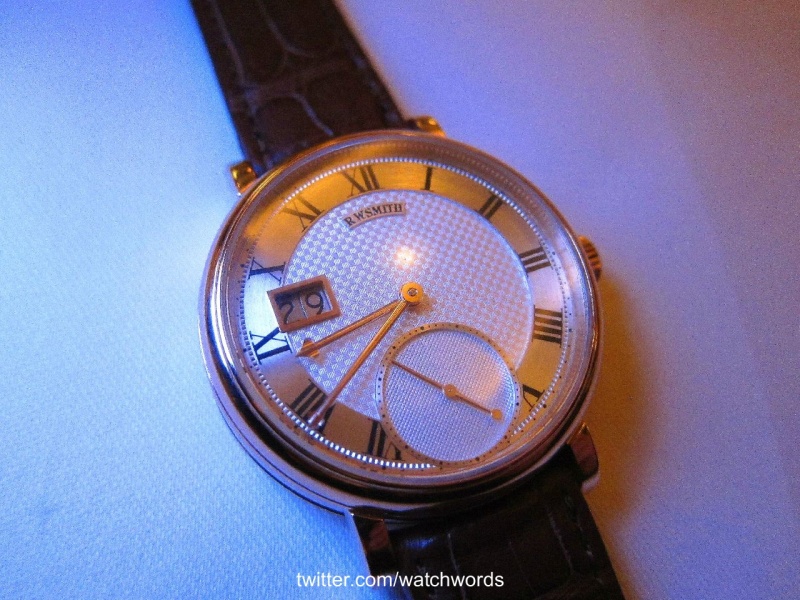 Something special from Roger destined for a US purist...