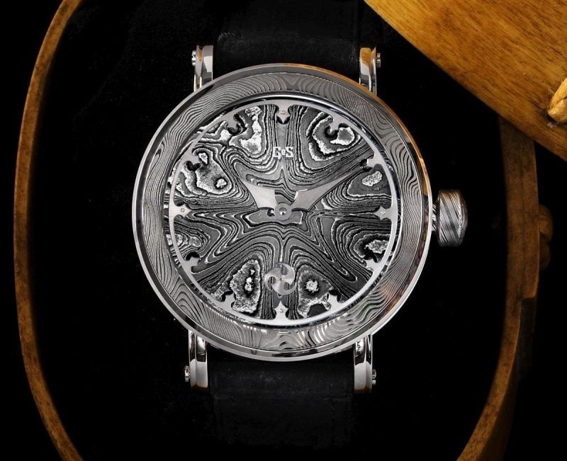 Gos Winter Nights - white gold & uncolored dial
