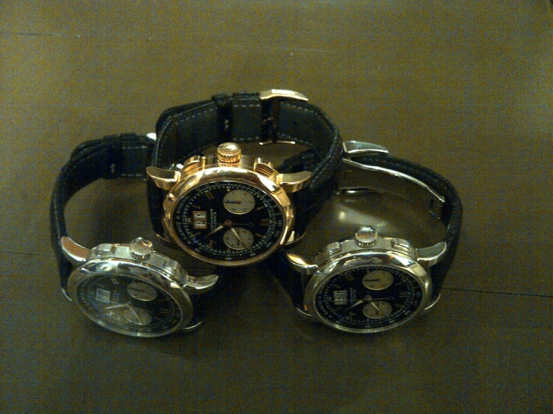 3 datographs on a table