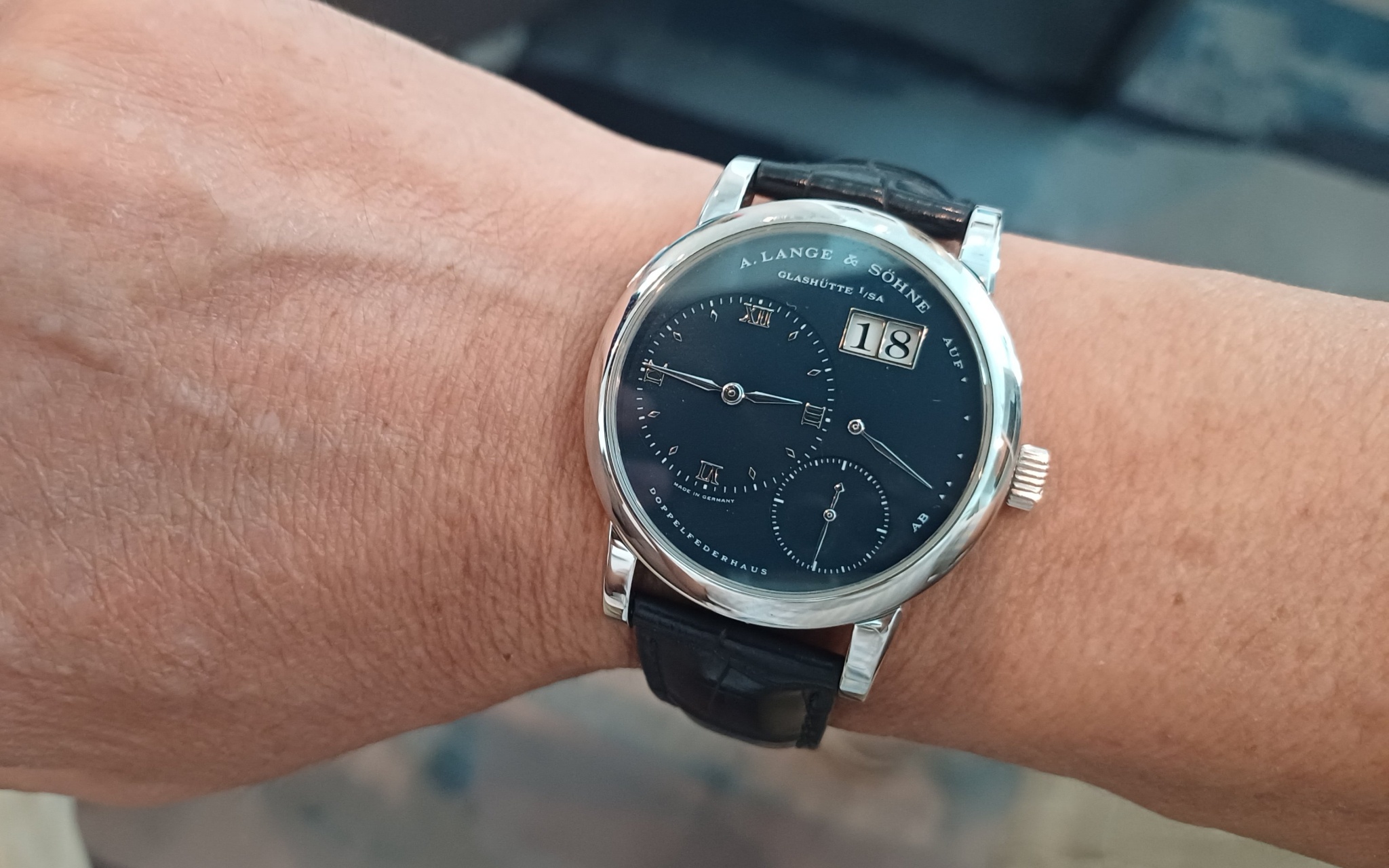 Watch by A.Lange & Söhne, A. Lange and Söhne, Lange 1, 101.027
