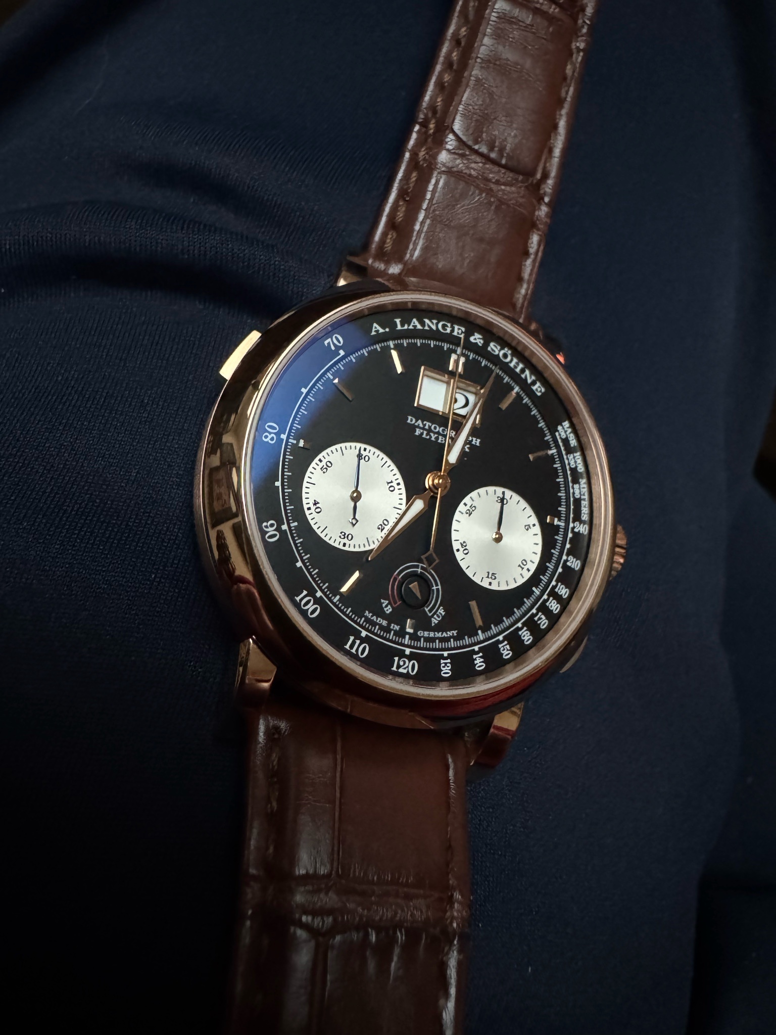 Watch by A.Lange & Söhne, A. Lange and Söhne, Datograph, Datograph Up/Down, 405.031