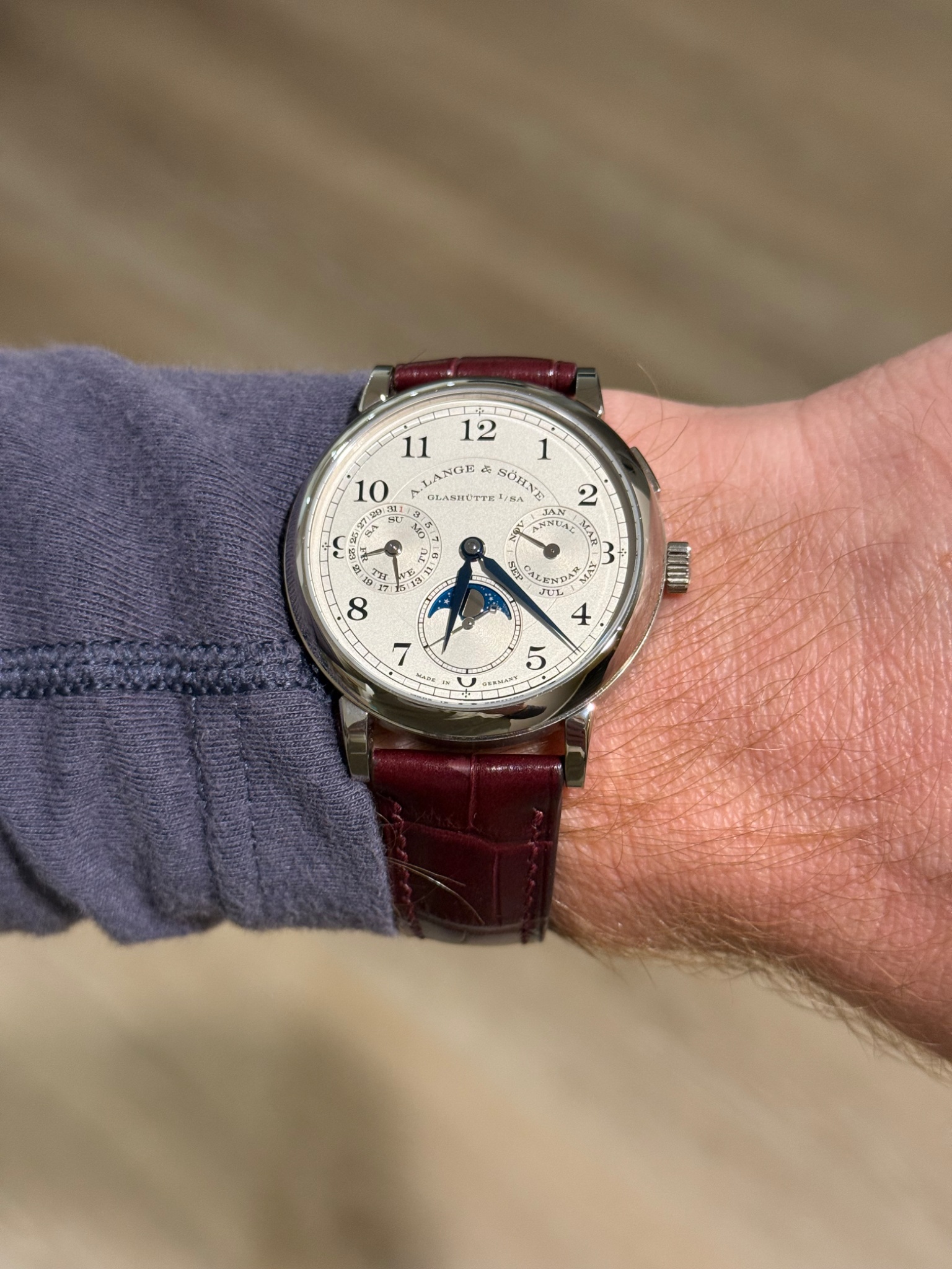 Watch by A.Lange & Söhne, 1815 Annual Calendar, A. Lange and Söhne, 1815
