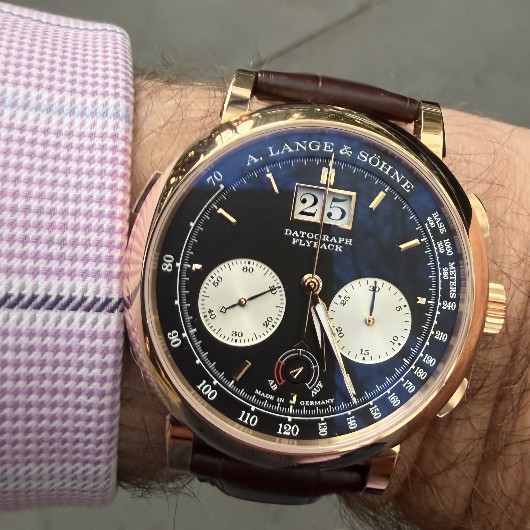 Watch by A.Lange & Söhne, A. Lange and Söhne, Datograph, Datograph Flyback, 403.035