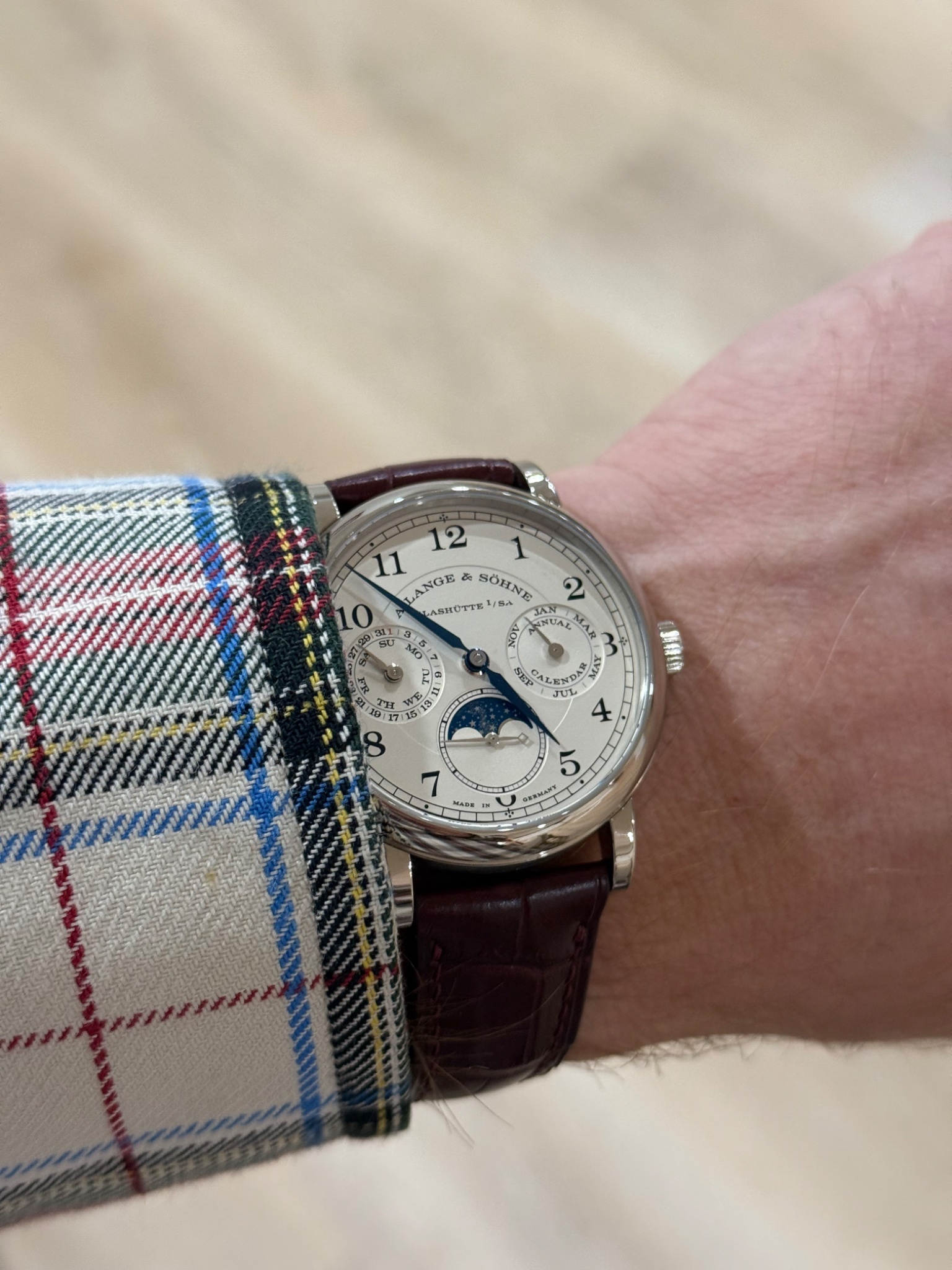 Watch by A.Lange & Söhne, A. Lange and Söhne, 1815 Annual Calendar