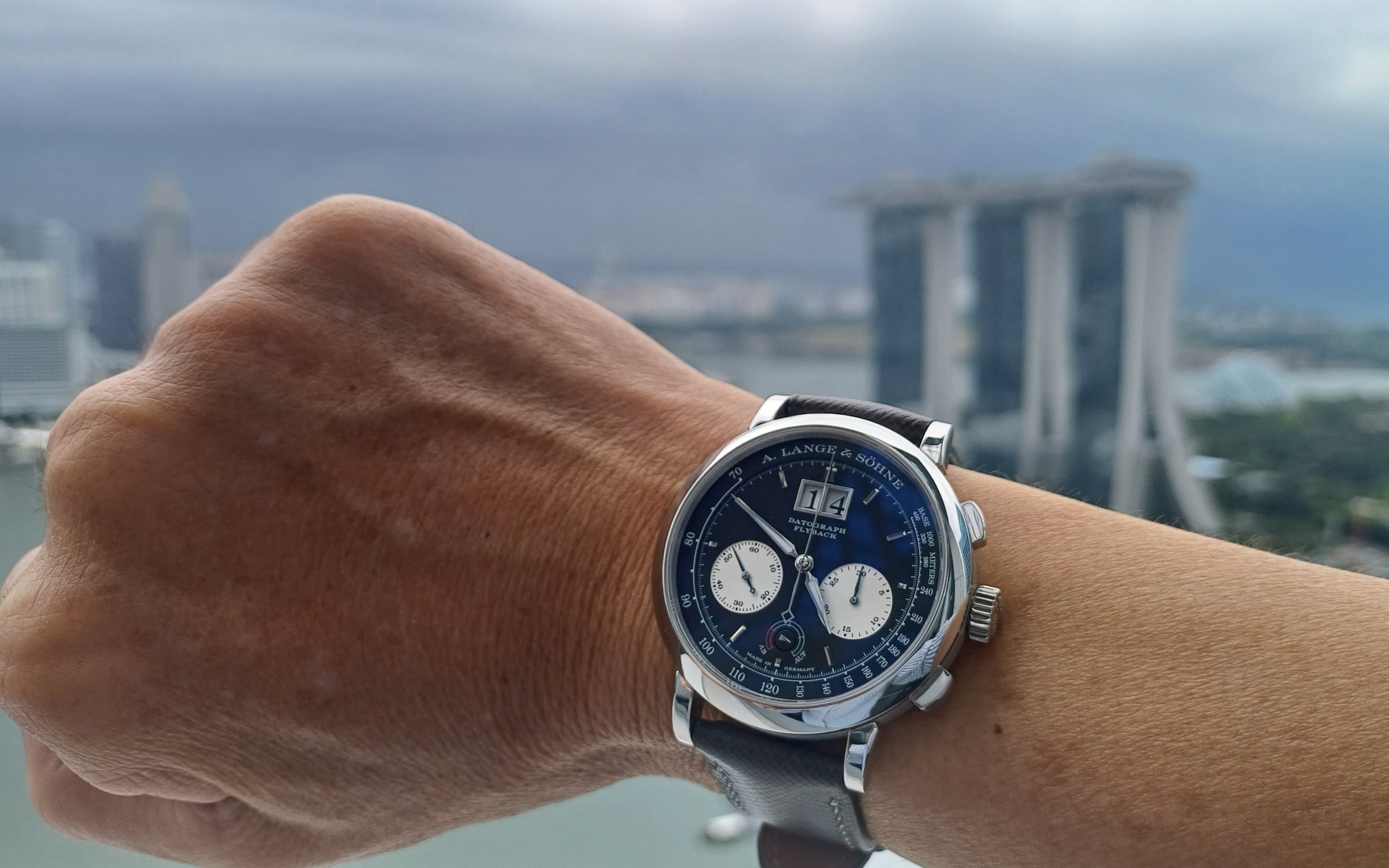 Watch by A.Lange & Söhne, A. Lange and Söhne, Datograph, Datograph Flyback, 403.035