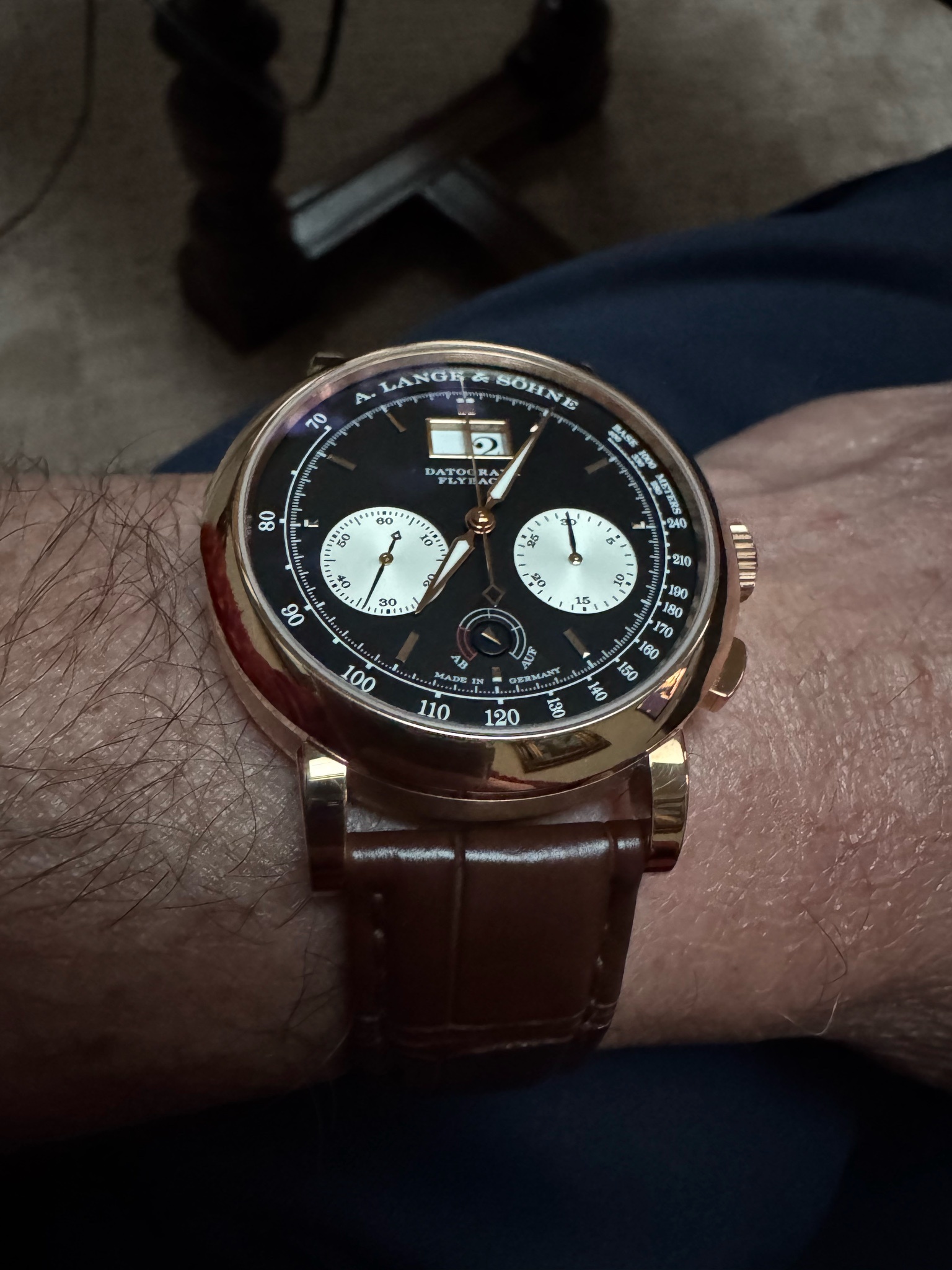 Watch by A.Lange & Söhne, A. Lange and Söhne, Datograph, Datograph Up/Down, 405.031