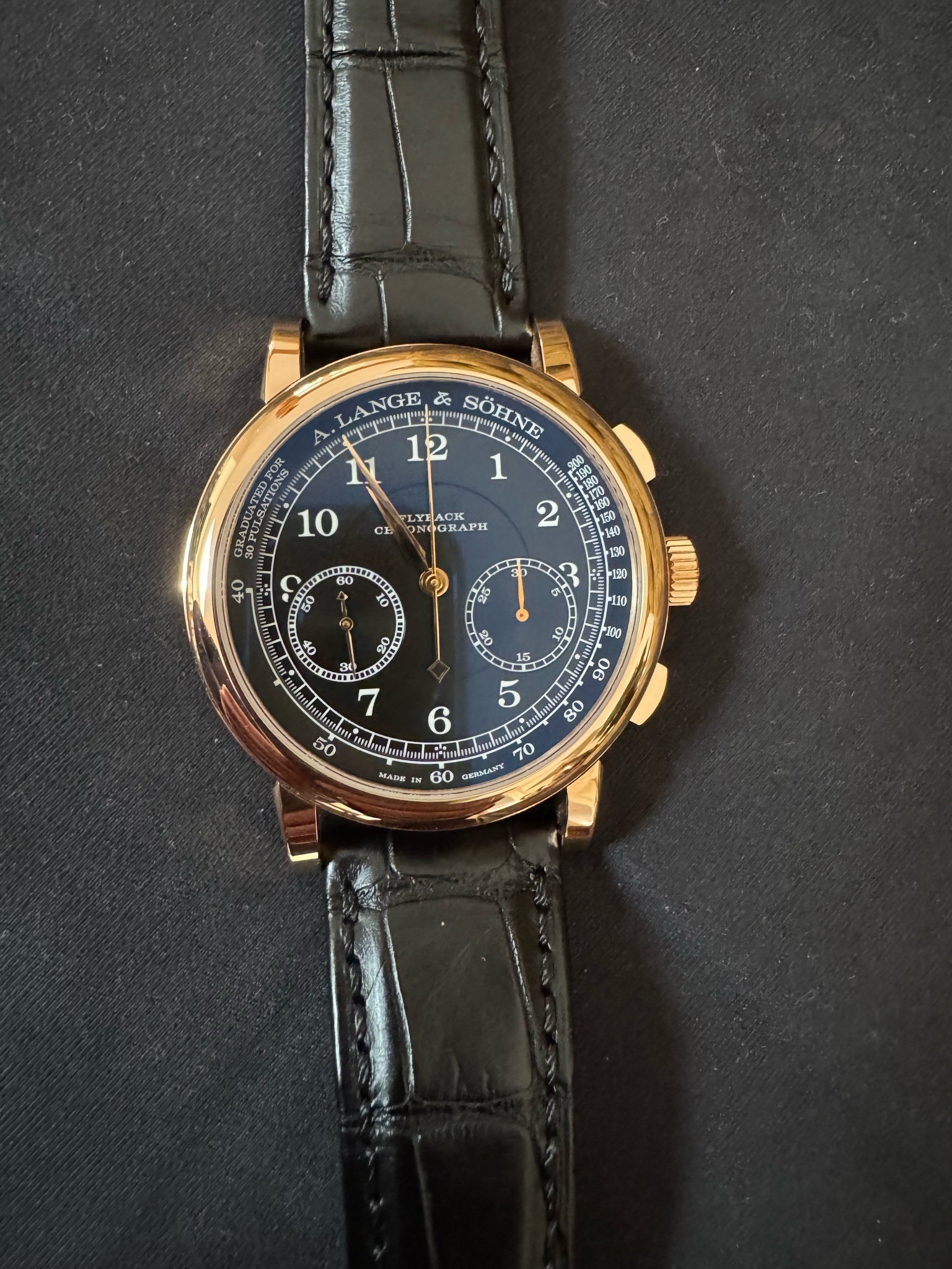 Watch by A.Lange & Söhne, A. Lange and Söhne, 1815 Chronograph, 414.031