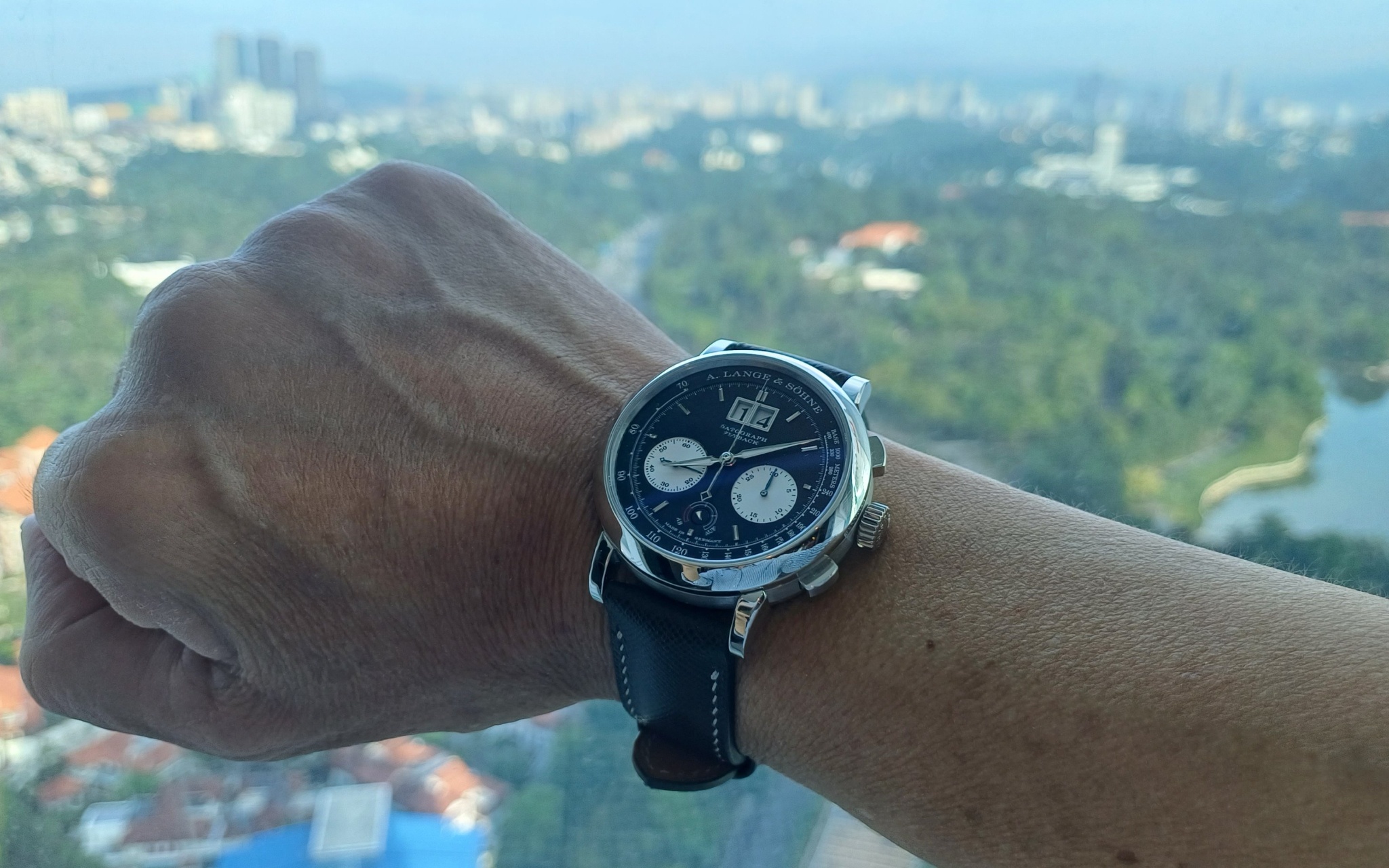 Watch by A.Lange & Söhne, A. Lange and Söhne, Datograph, Datograph Flyback, 403.035