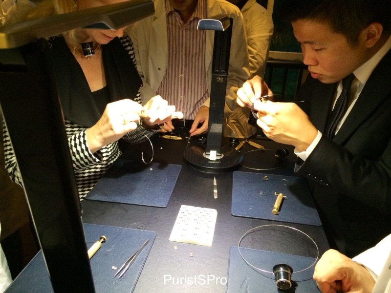 Joanna and Ashley from Lange boutique showing us a demo