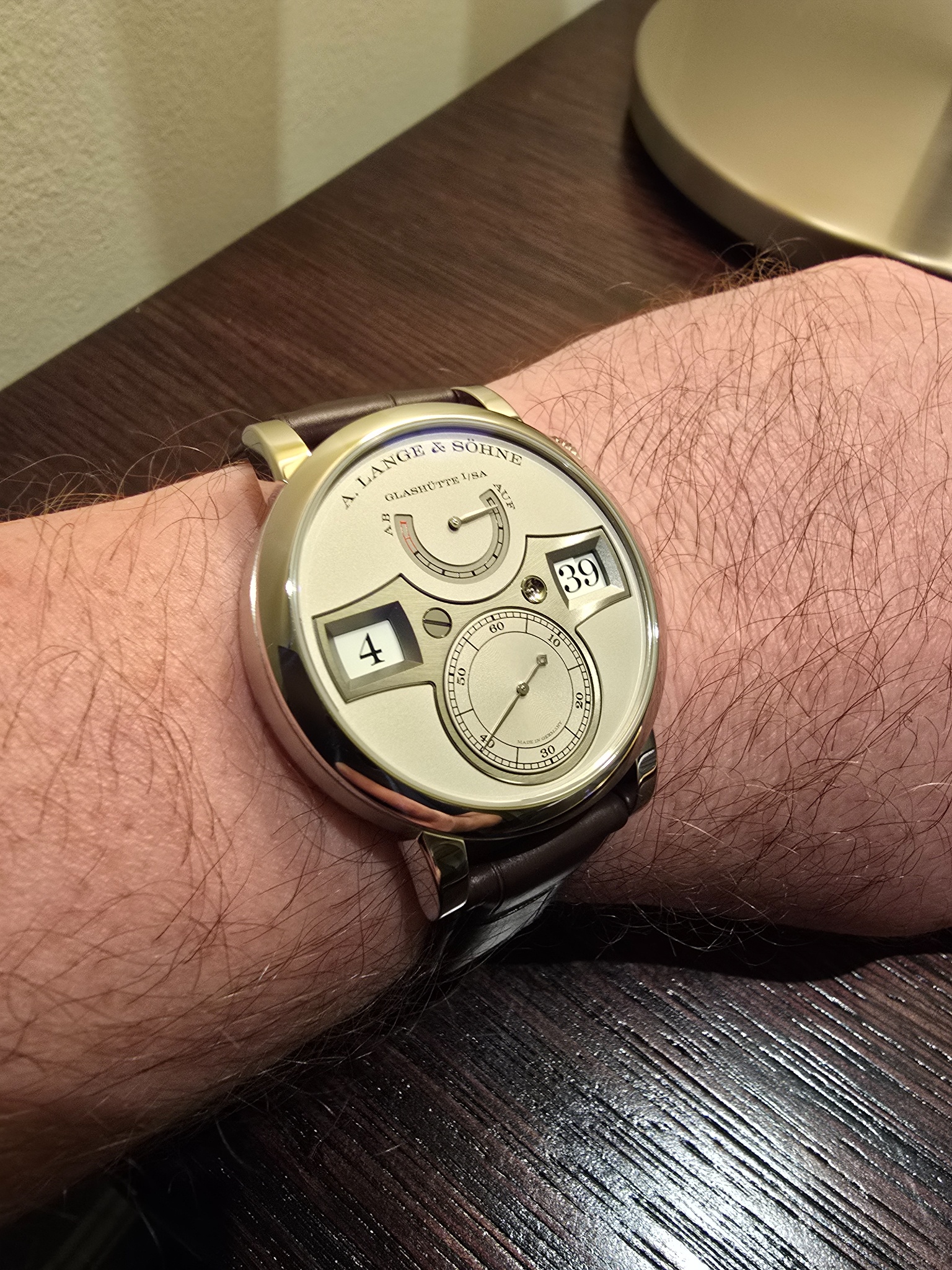 Watch by A.Lange & Söhne, Zeitwerk