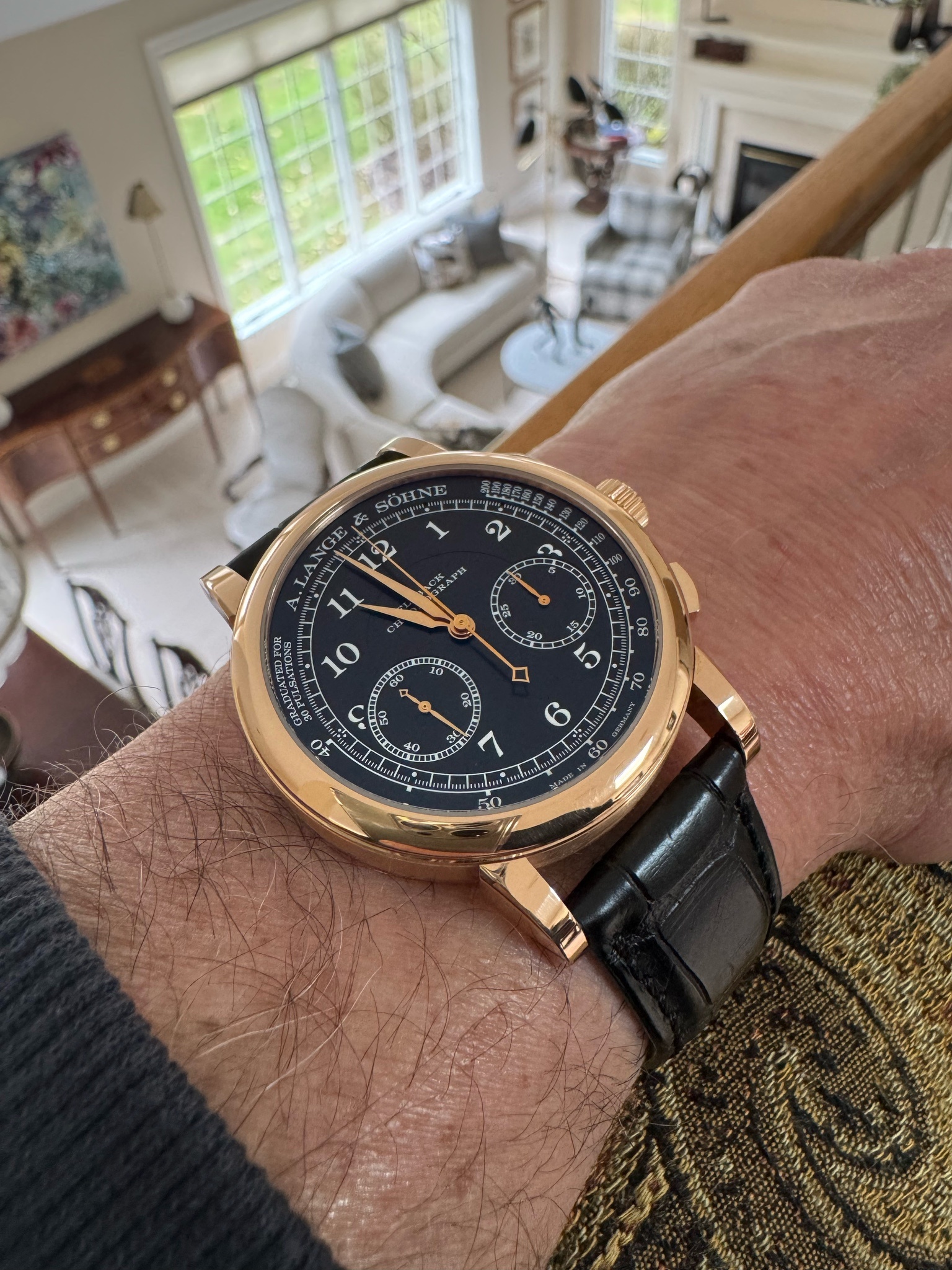 Watch by A.Lange & Söhne, A. Lange and Söhne, 1815 Chronograph, 414.031
