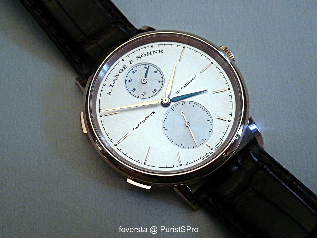 A.Lange & Sohne - The Saxonia Dual Time: the practical travel watch