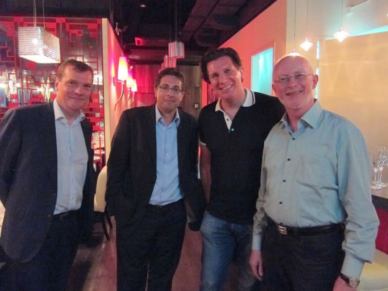 Posing for the camera - thank you gentleman!