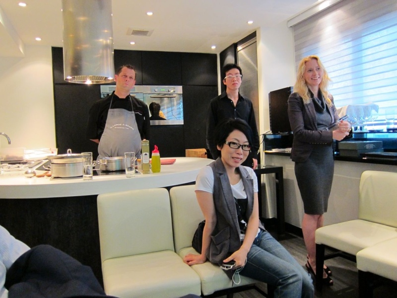 Joanna - radiant as ever, wonder why? A little Lange?