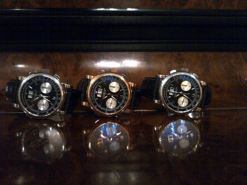 3 datographs on a piano