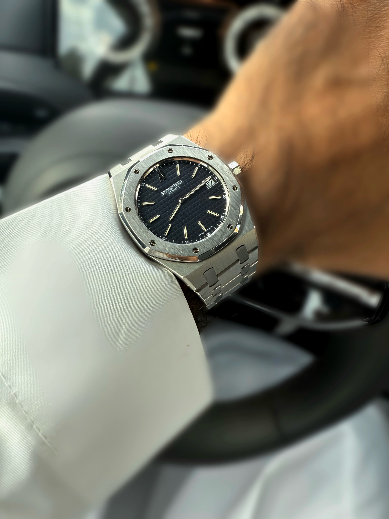 Watch by Audemars Piguet, Royal Oak, Royal Oak Jumbo, 15202