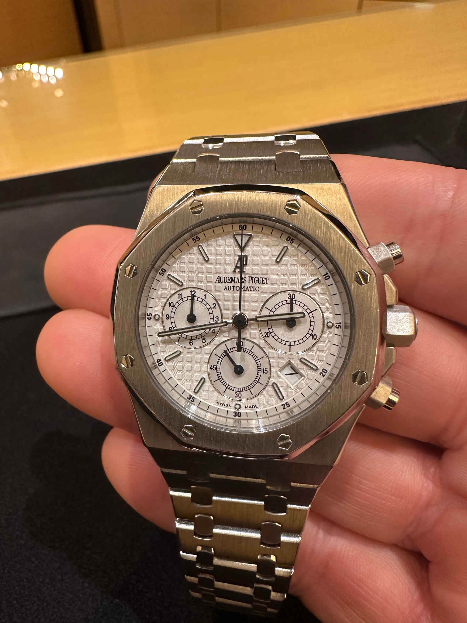 Watch by Audemars Piguet, 25860ST, Royal Oak, Royal Oak Chronograph