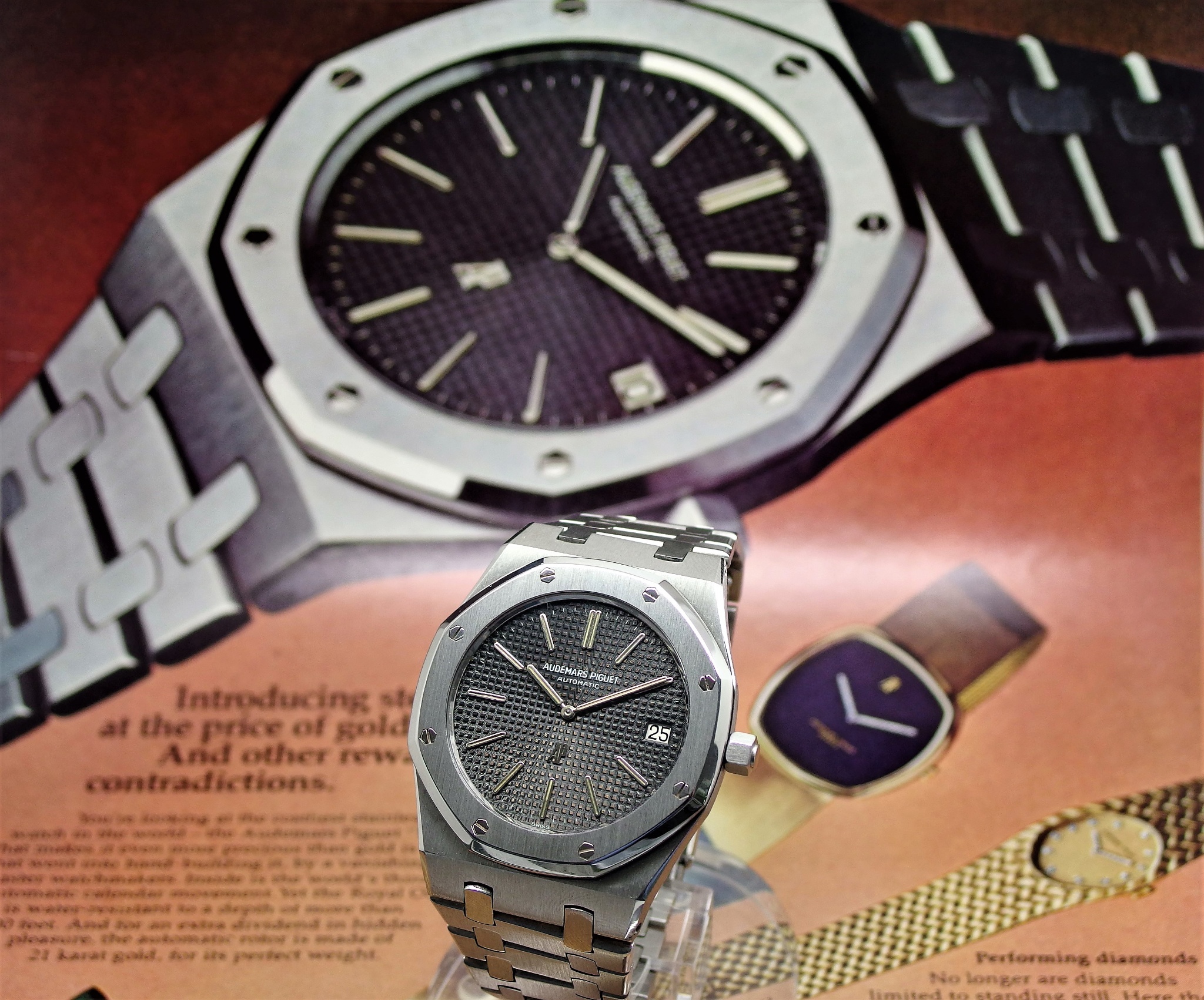 Watch by Audemars Piguet, Royal Oak, Royal Oak Jumbo, 5402