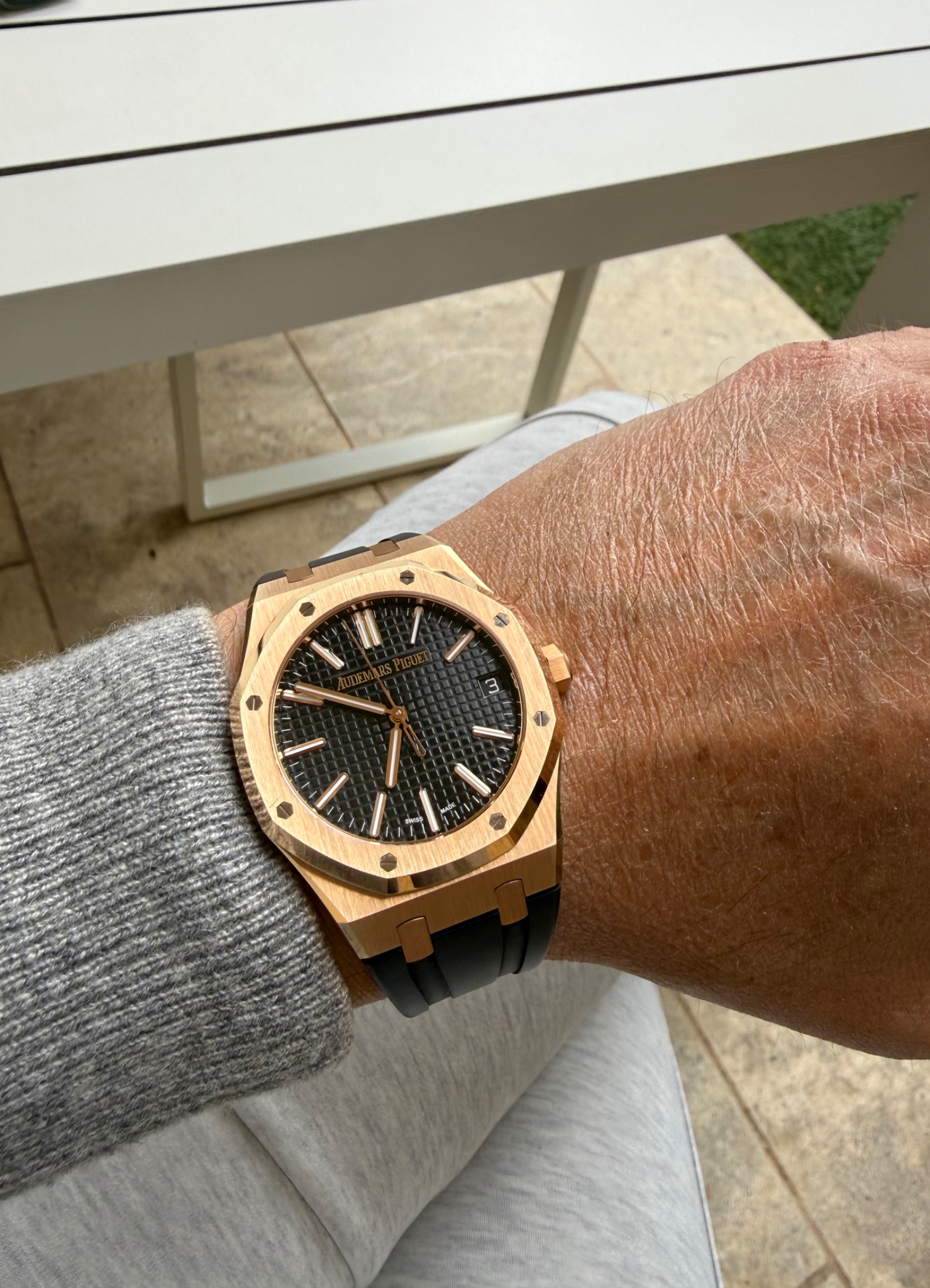 Watch by Audemars Piguet, 15500, 15500OR, Royal Oak, Royal Oak Selfwinding