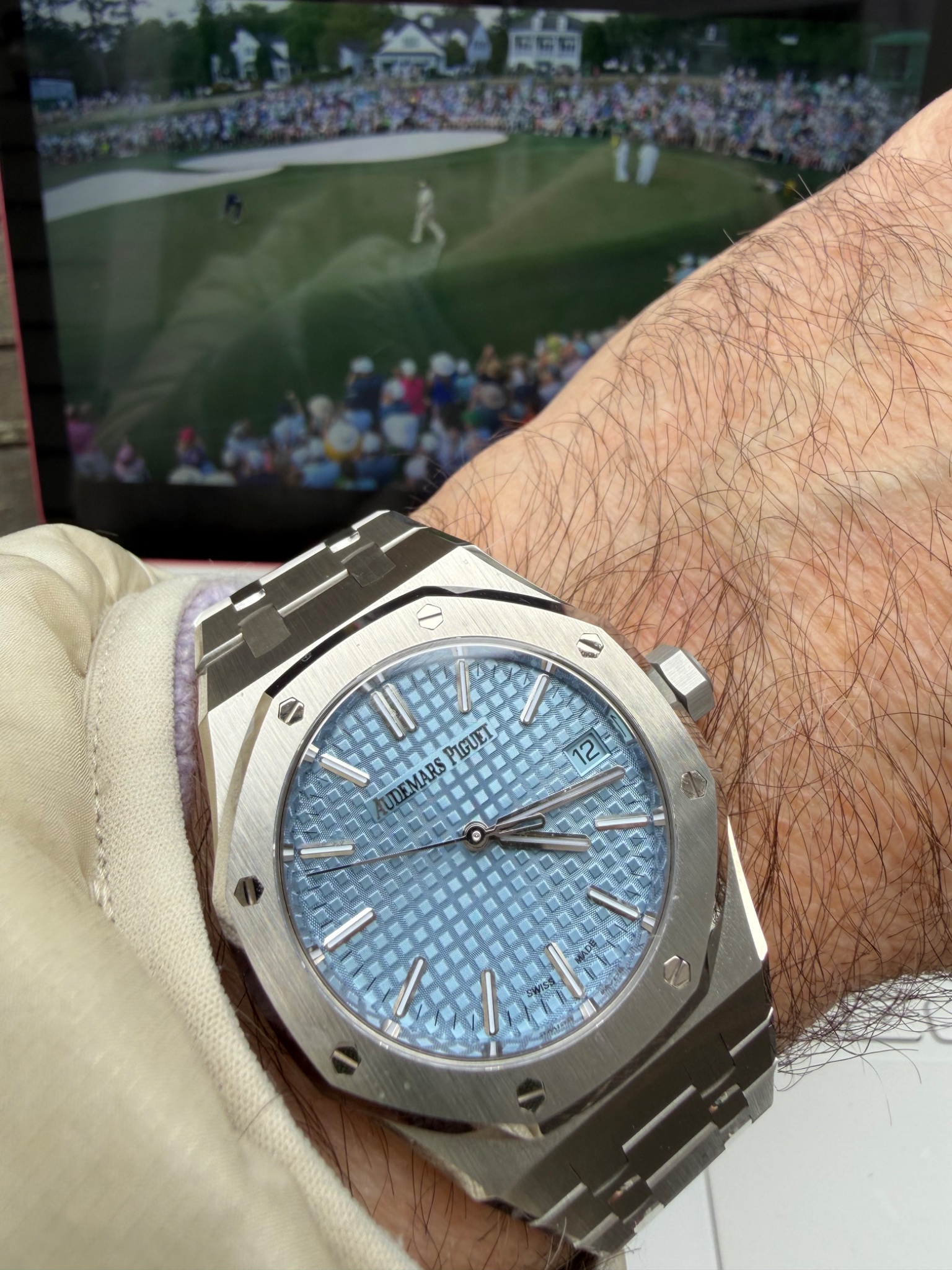 Watch by Audemars Piguet, 15400, 15400ST, Royal Oak
