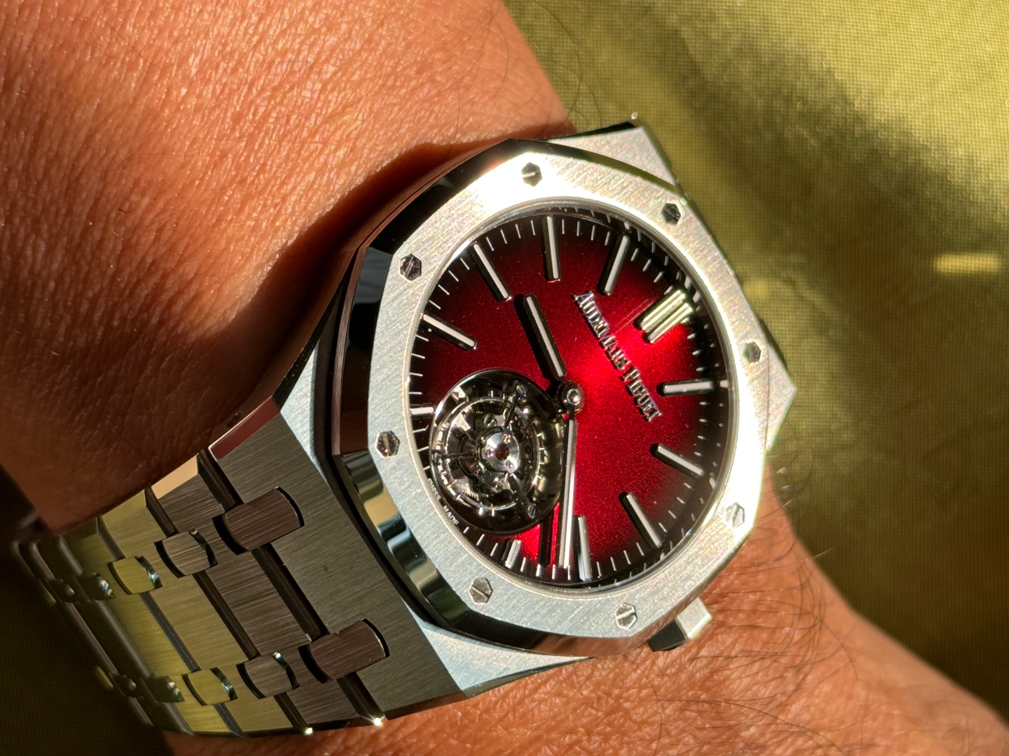 Watch by Audemars Piguet, Royal Oak, Royal Oak Flying Tourbillon